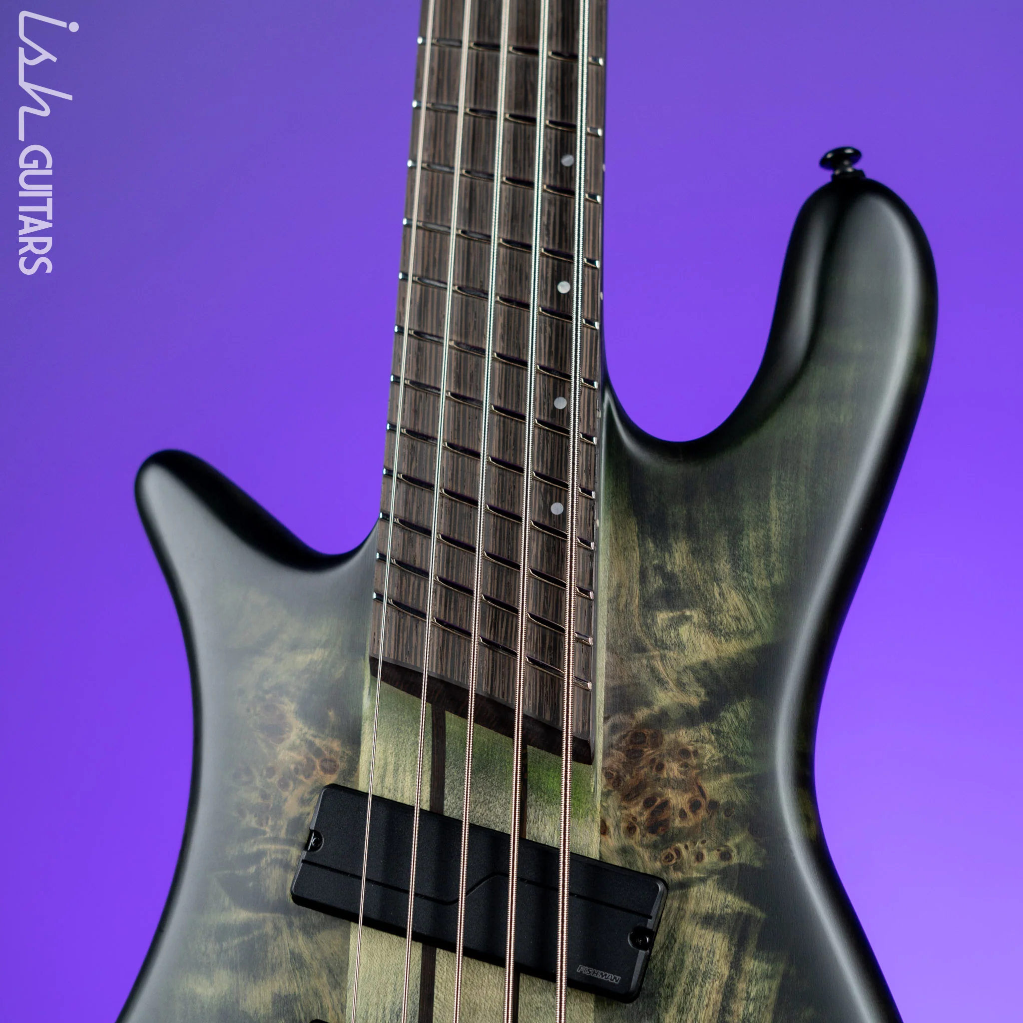 Spector NS Dimension Multi-Scale Left-Handed 5-String Bass Haunted Moss Matte B-Stock - Image 3