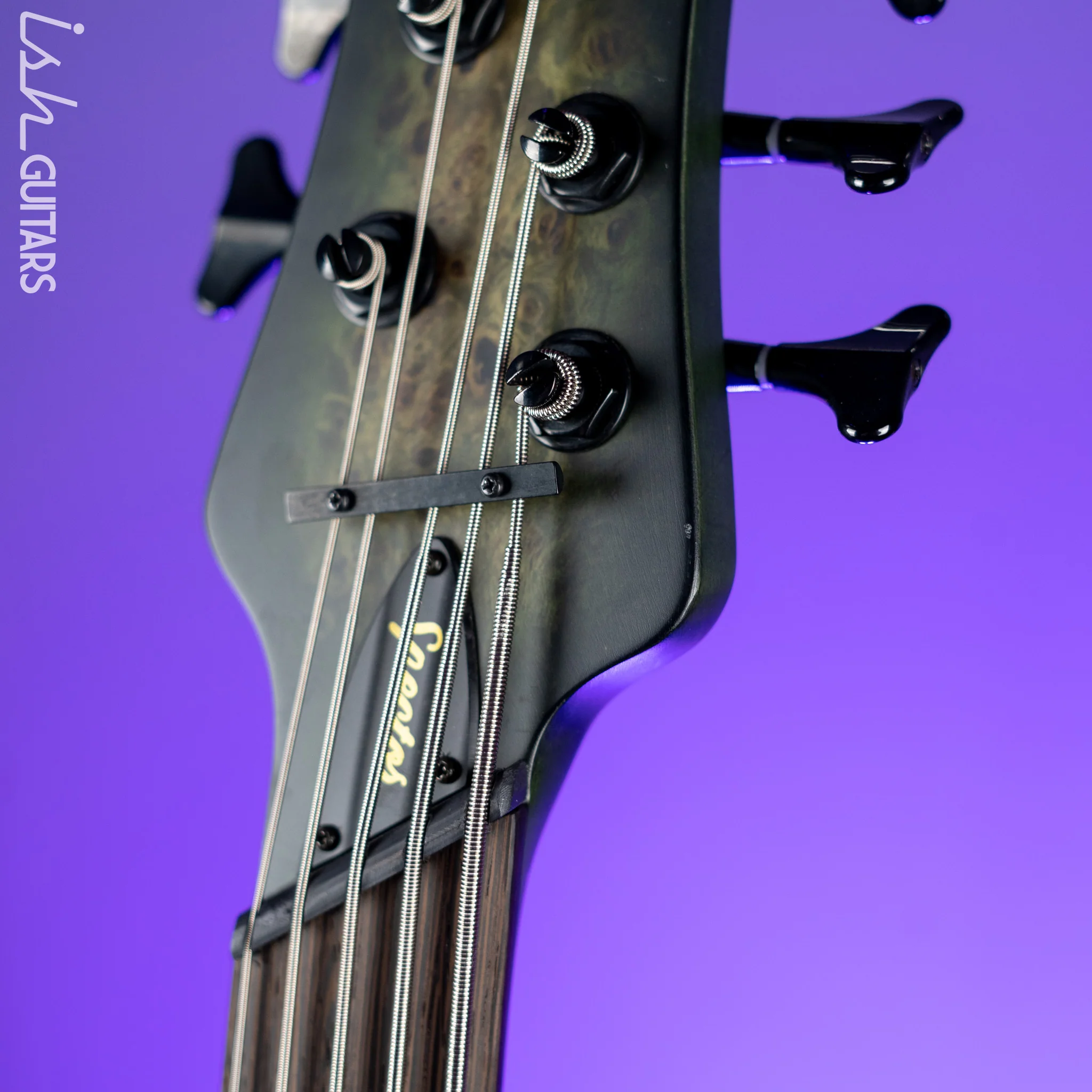 Spector NS Dimension Multi-Scale Left-Handed 5-String Bass Haunted Moss Matte B-Stock - Image 6
