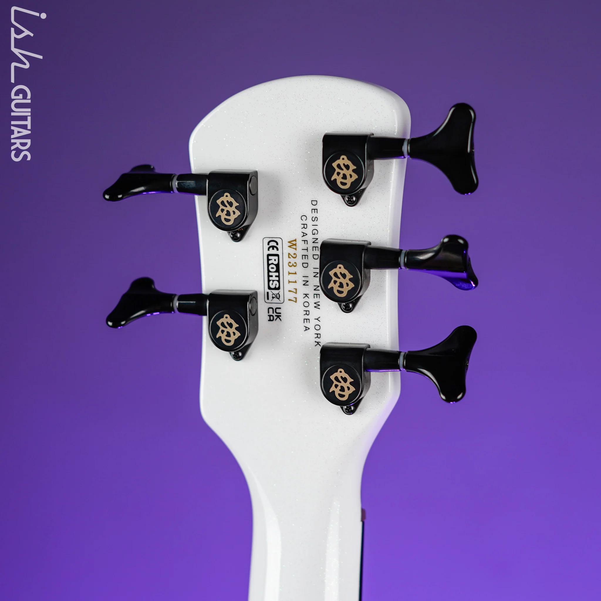 Spector NS Ethos 5 HP Bass Solid White Gloss Demo - Image 10