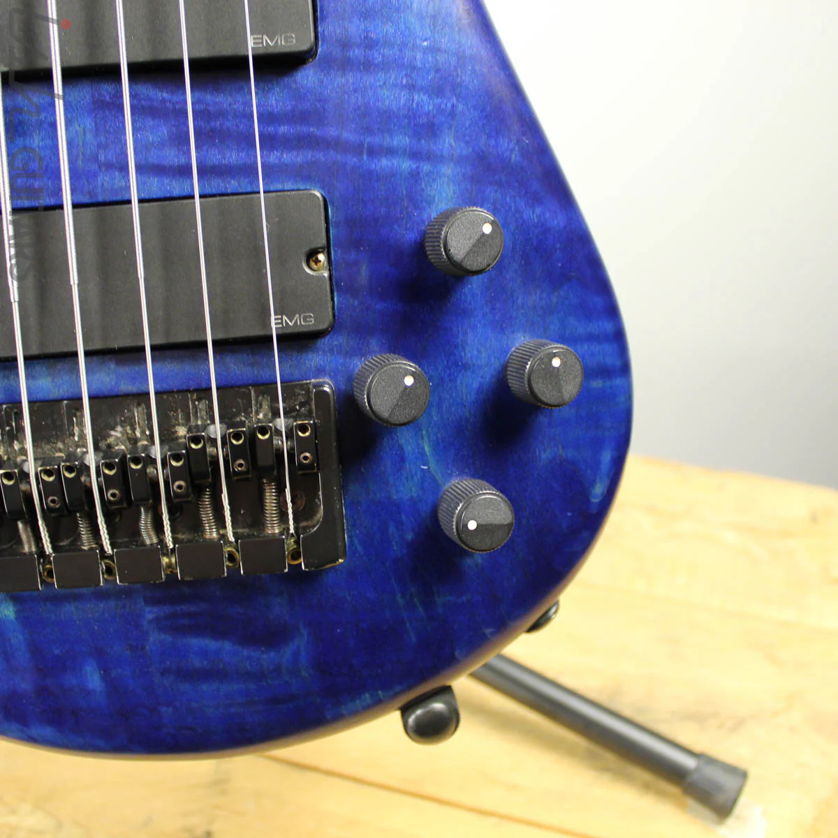 2004 Spector NS-JH6 Blue Flame Maple - Image 3