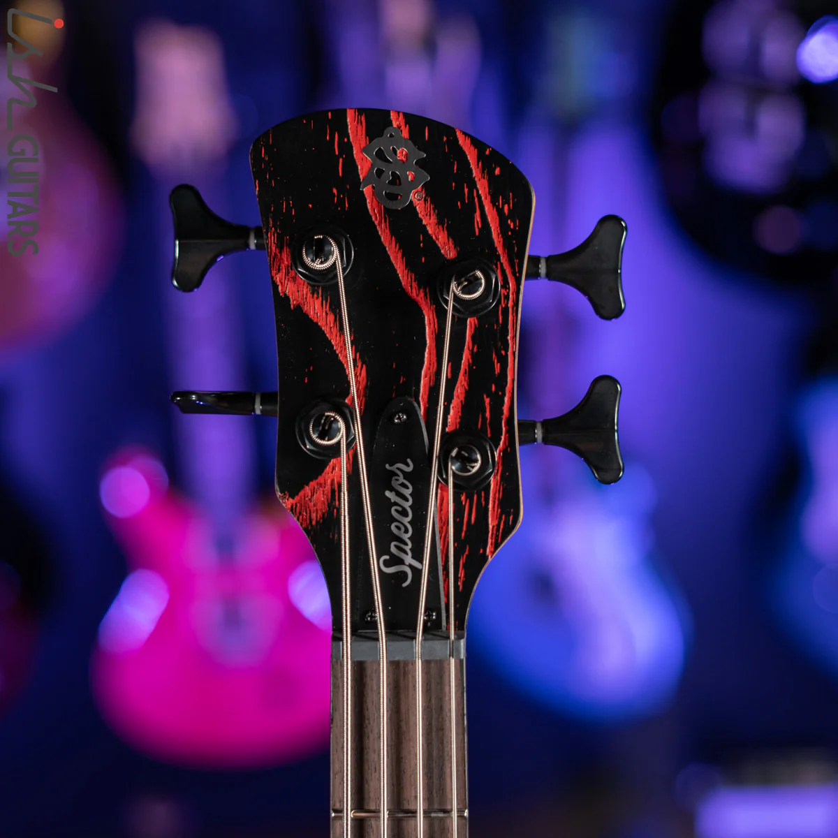 Spector NS Pulse 4 Carbon Series Cinder Red - Image 6