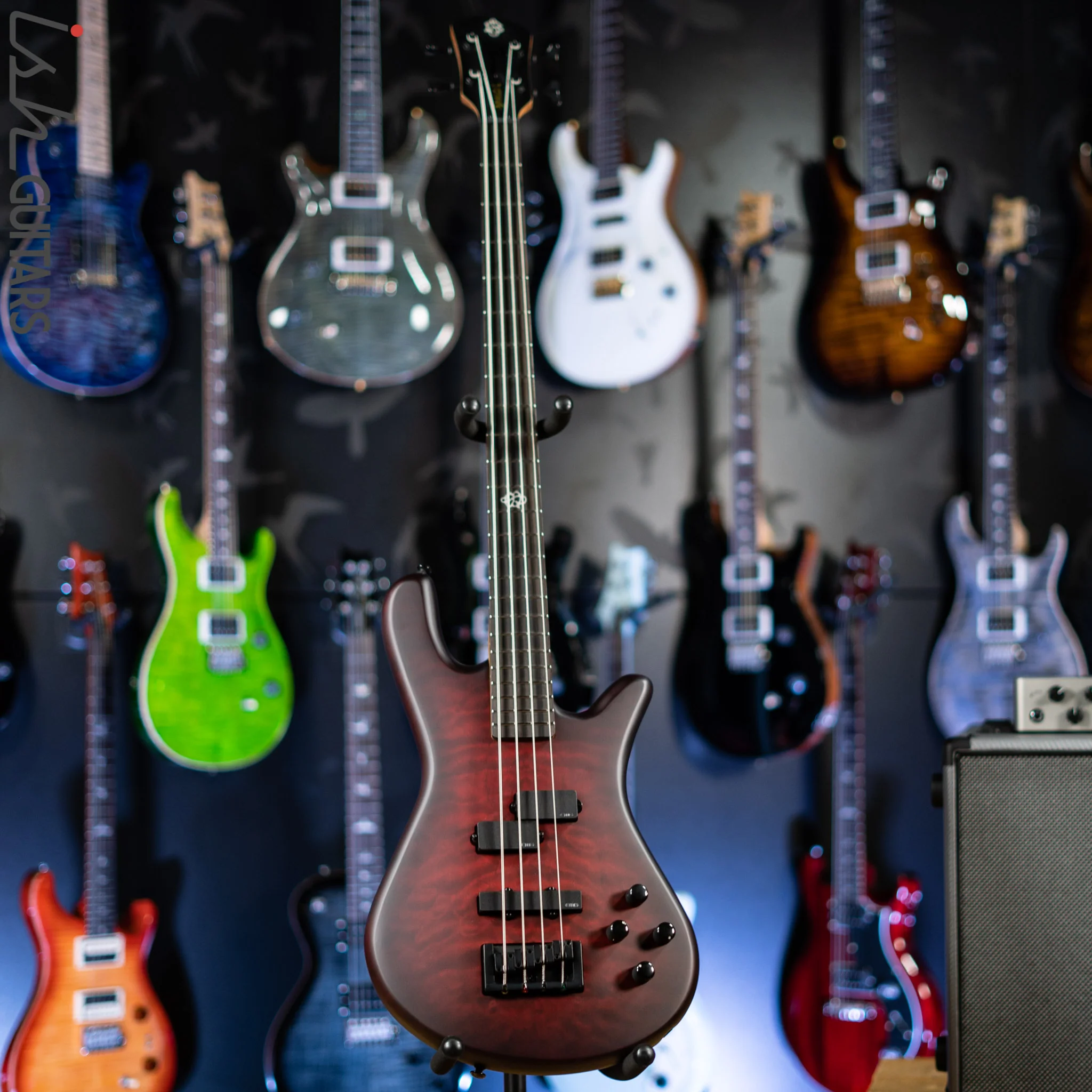 Spector NS Pulse II 4-String Bass Black Cherry Matte Demo - Image 2