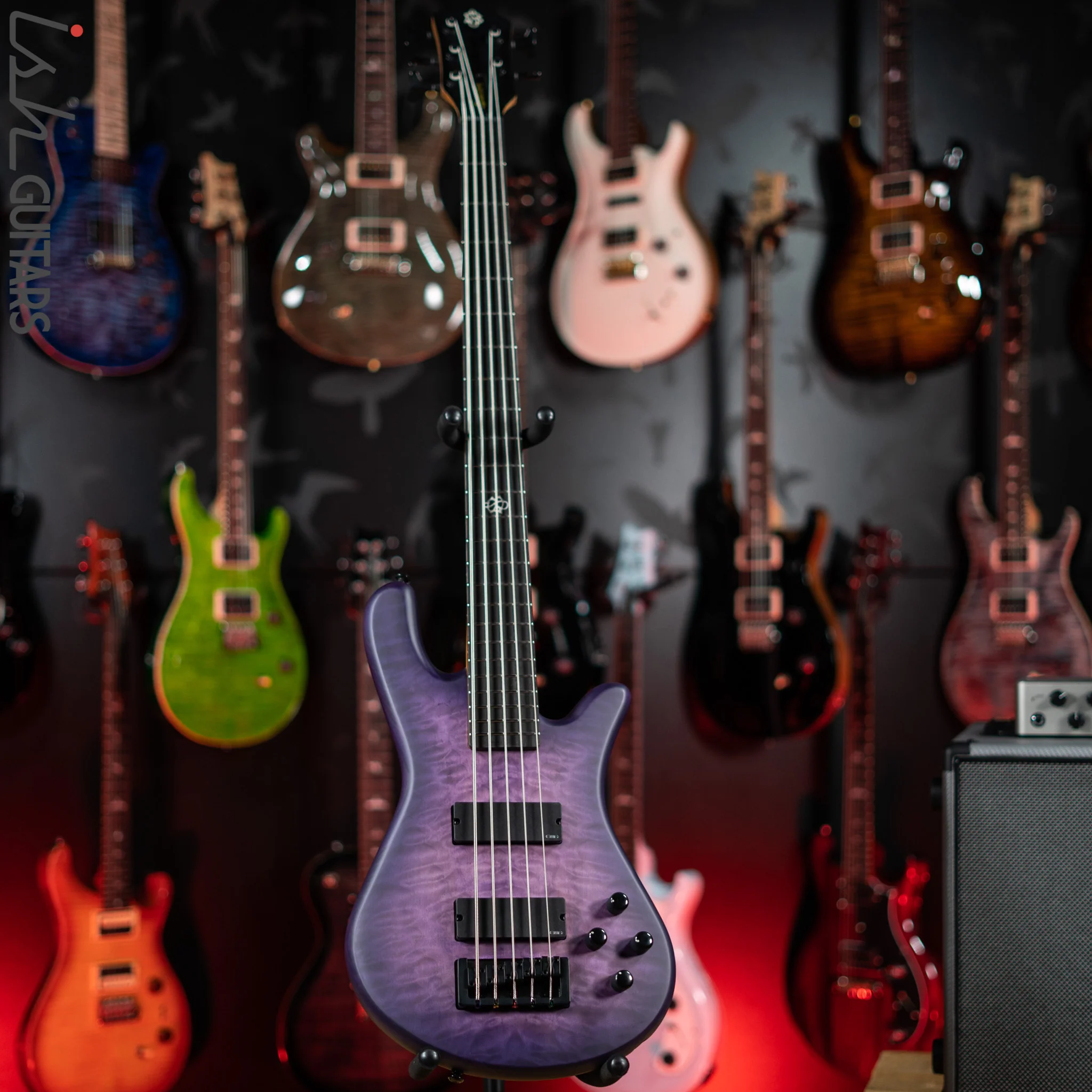 Spector NS Pulse II 5-String Bass Ultra Violet Matte Demo - Image 2