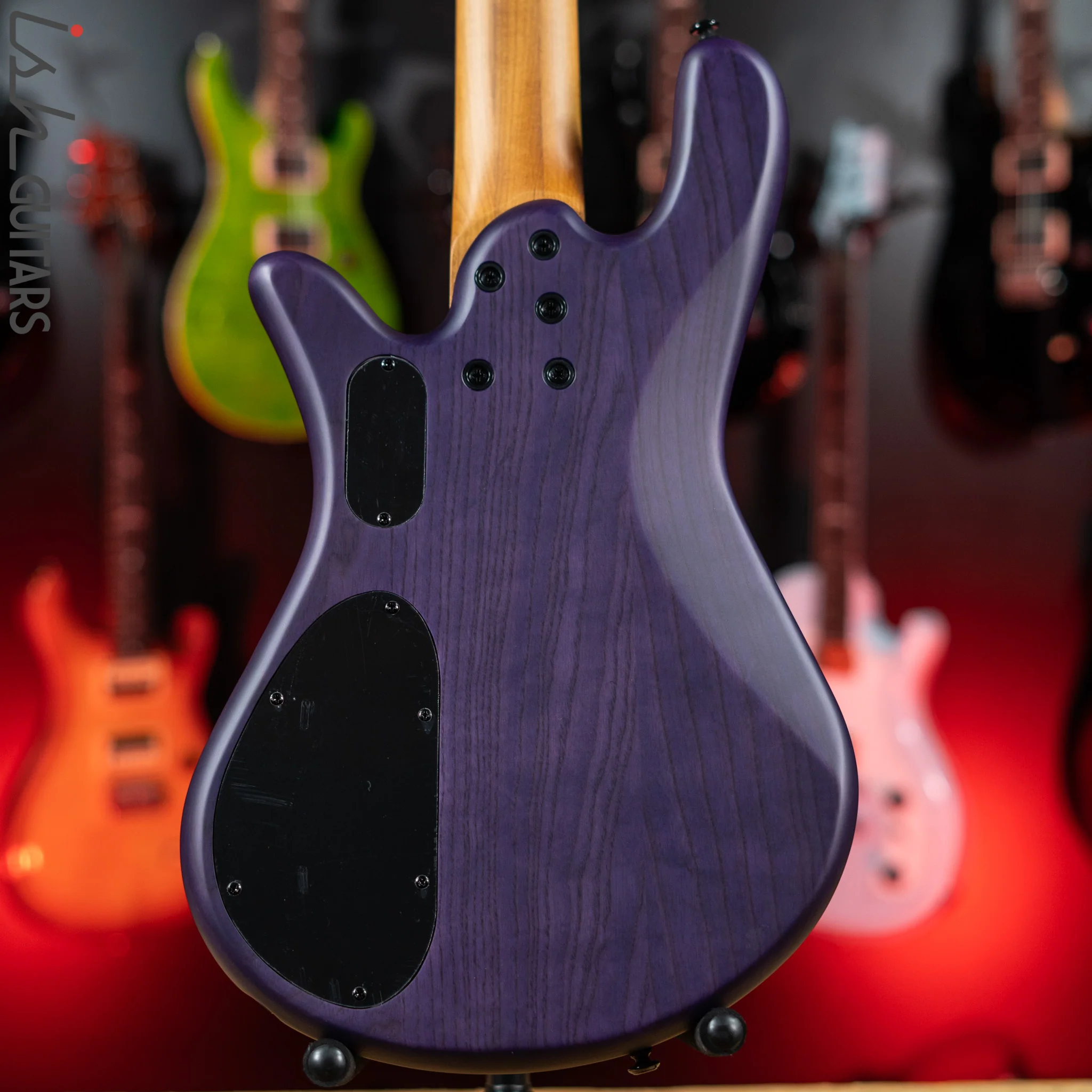 Spector NS Pulse II 5-String Bass Ultra Violet Matte Demo - Image 8