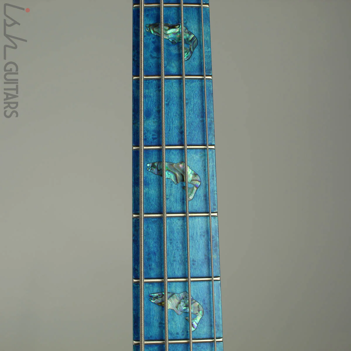 2018 Spector NS-2 Ish Limited Buckeye Burl Coral Blue Bass - Image 7