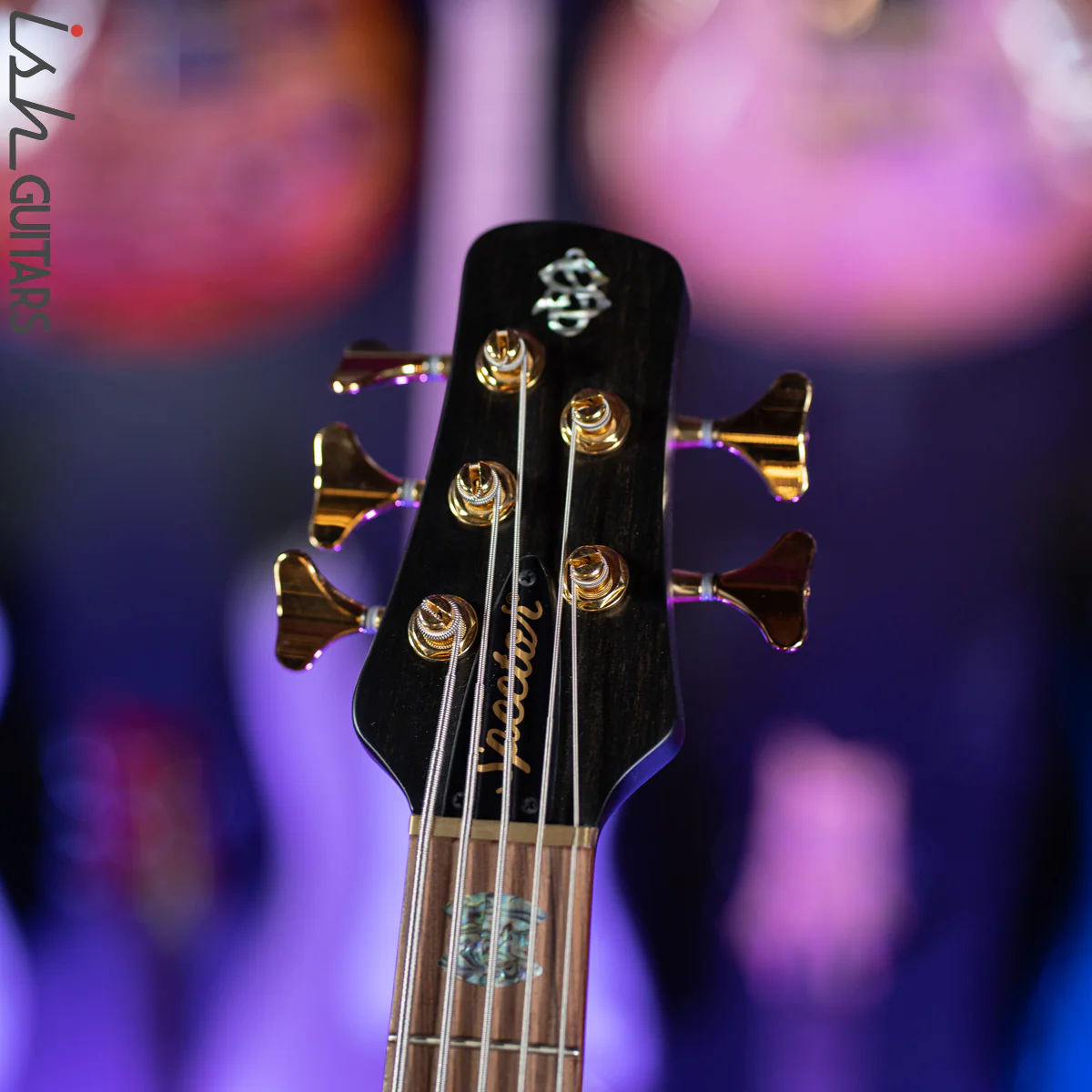 Spector Singlecut SC5 NS-5 Bass Natural Tobacco Burst Matte Flame Maple - Image 7