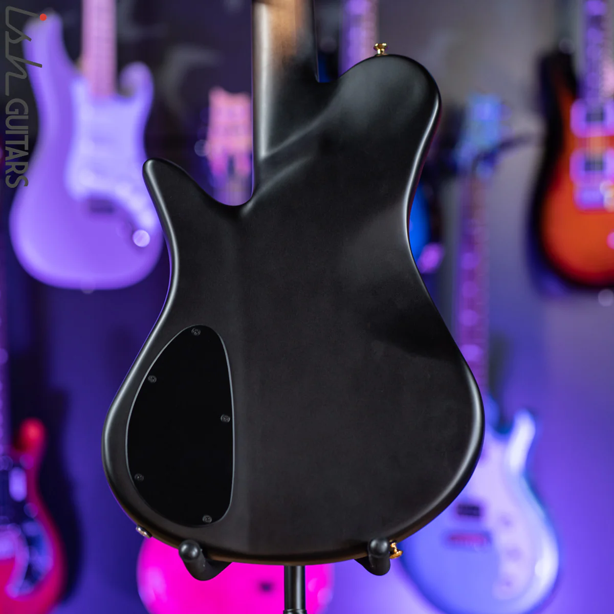 Spector Singlecut SC5 NS-5 Bass Natural Tobacco Burst Matte Flame Maple - Image 9