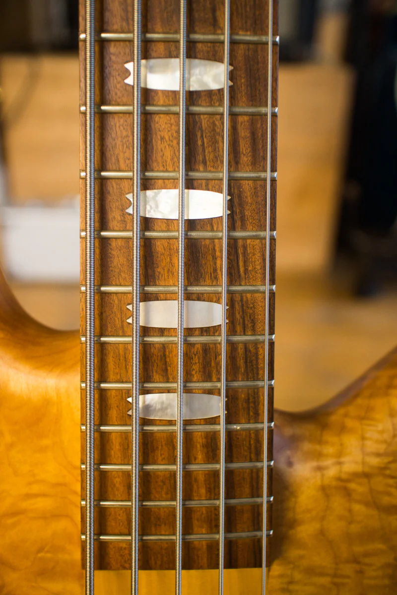 Spector SSD NS-5 1993 Solid Quilted Maple Natural - Image 4