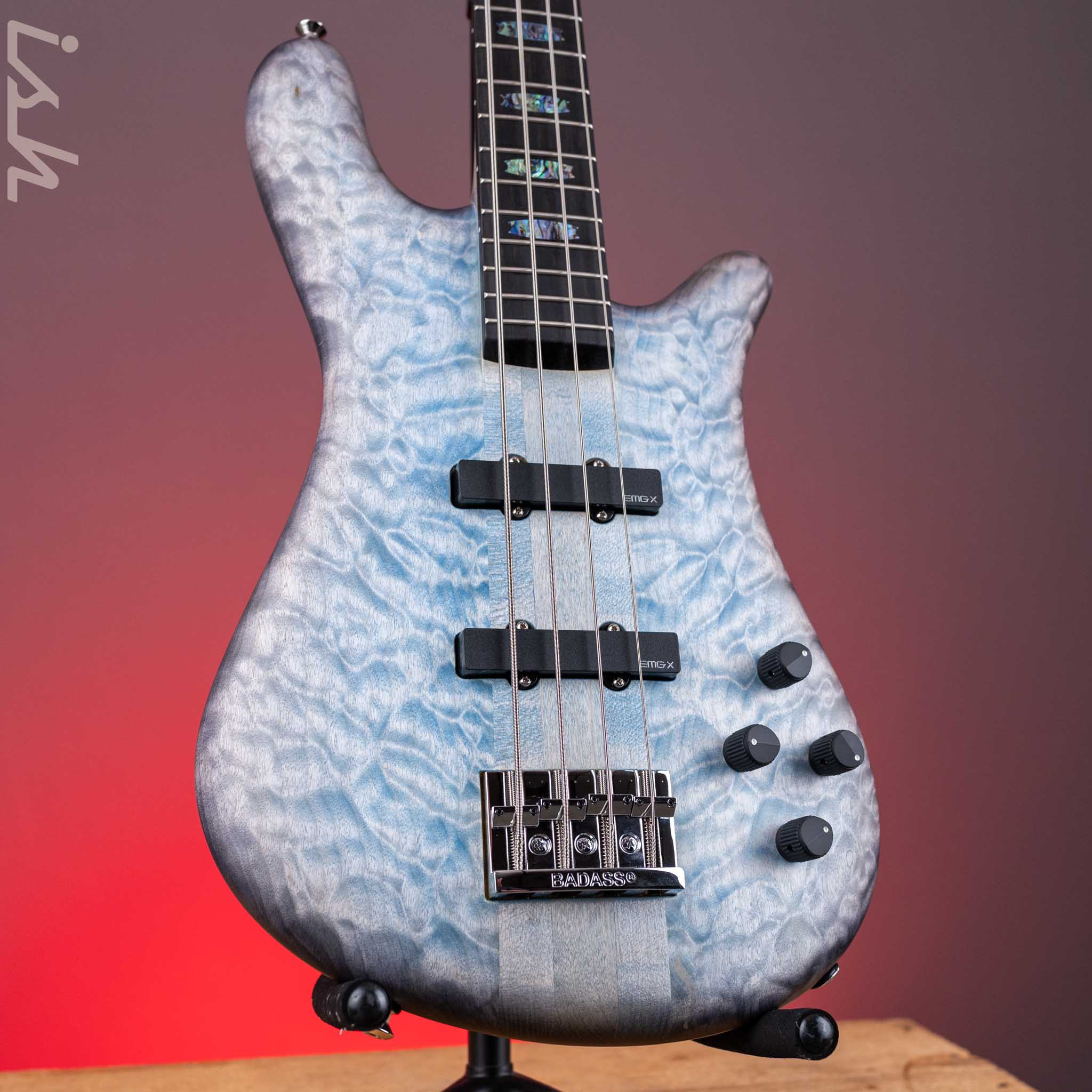 Spector USA NS-2 4-String Bass Blue Silver Burst
