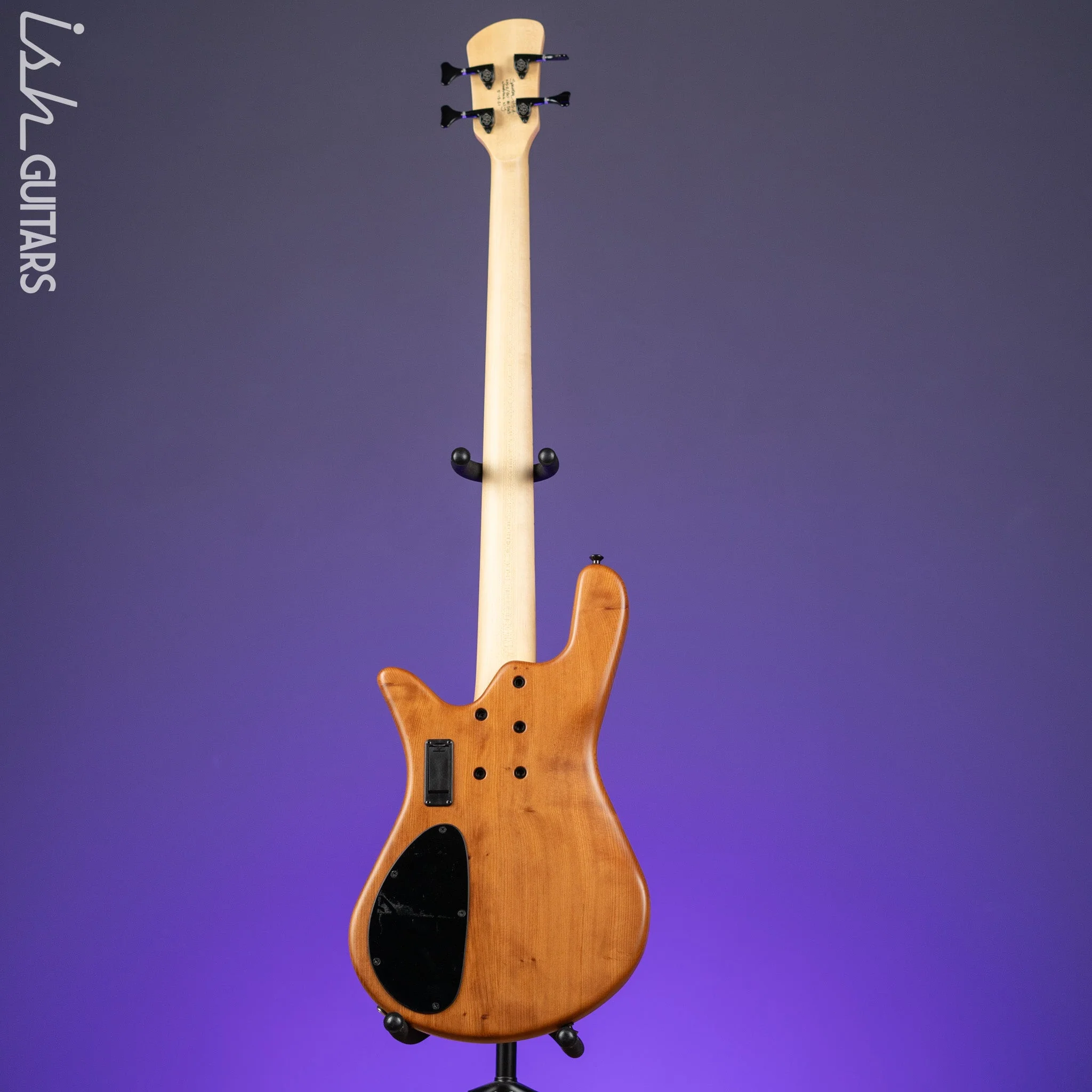 Spector USA NS-2 Bolt On Bark Infused Maple DW Neck 4 String Bass - Image 6