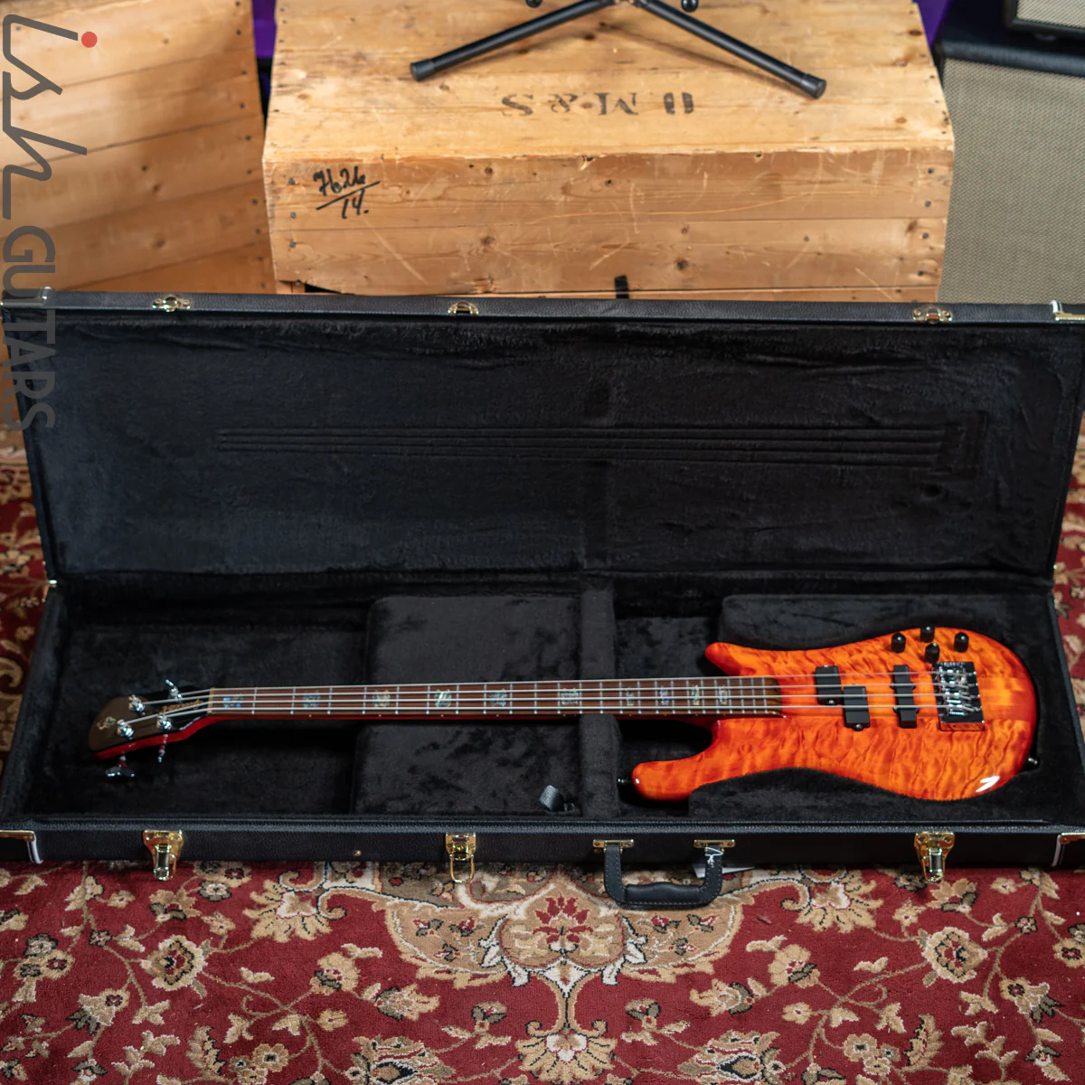 2017 Spector USA NS-2 Quilt Maple Inferno - Image 12