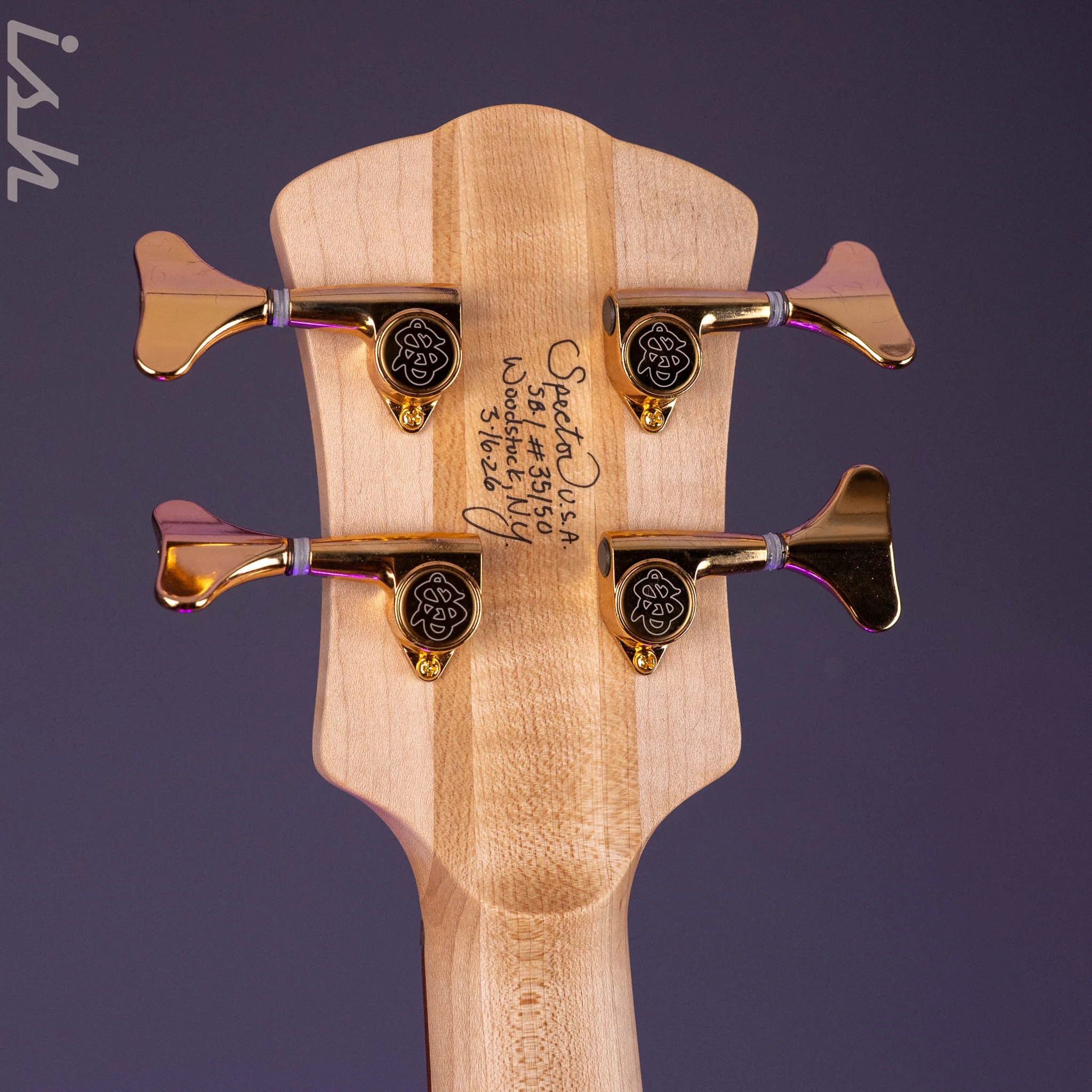 Spector USA SB-1 Reissue Limited Edition Lightly Figured Maple - Image 12