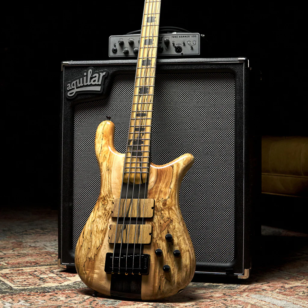 Spector USA Woodstock Custom Collection NS-5XL Rob Spalted Maple - Image 3