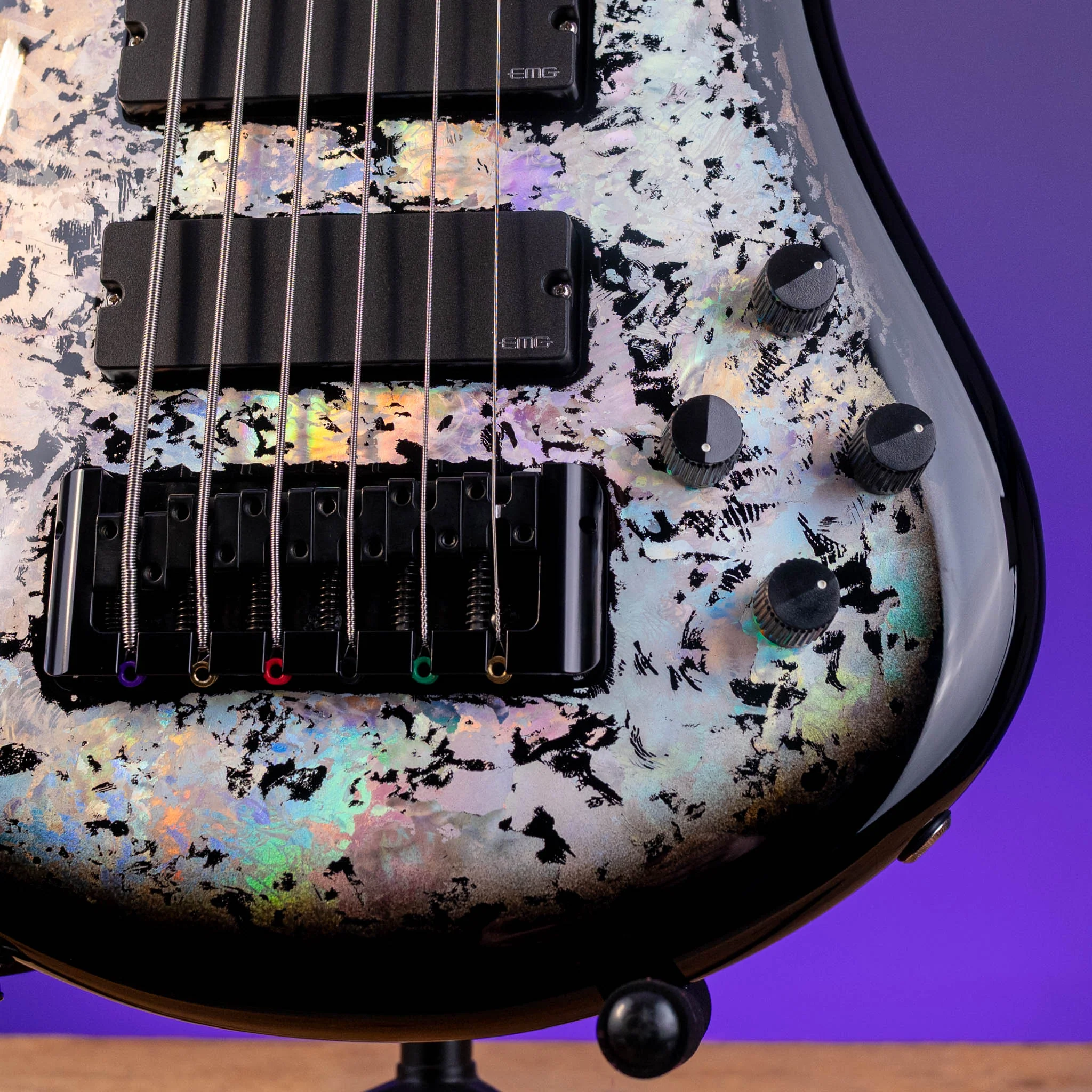 Spector X Ish 15th Anniversary Holoflash Euro Limited Edition 6-String - Image 4