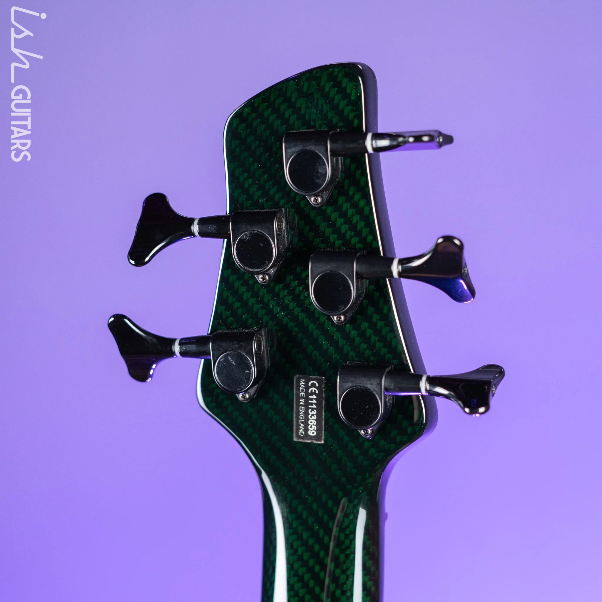 Status Stealth Bass Green Carbon Fiber w/ Green LEDs - Image 13