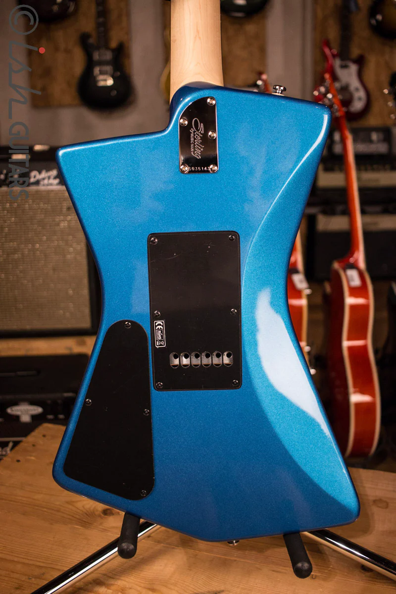 Sterling by Music Man St. Vincent Signature Series Electric Guitar Vincent Blue - Image 6