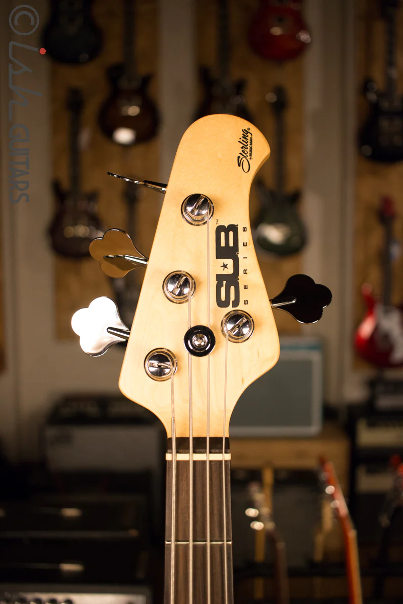 Sterling by Music Man Stingray 4 Satin Honey Burst - Image 5