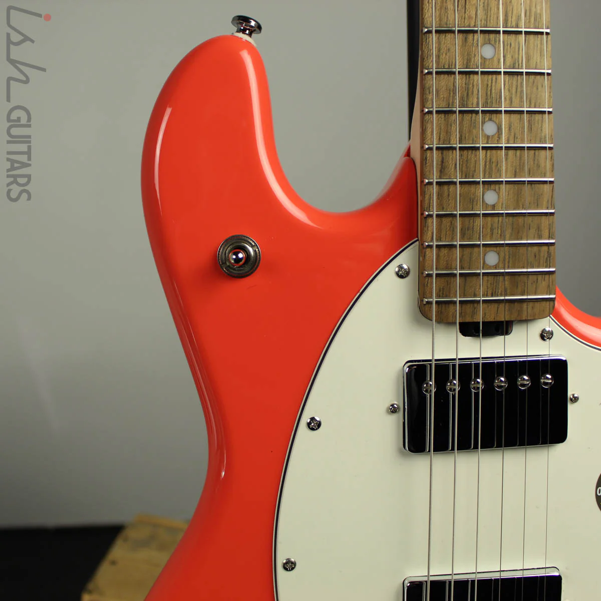 Sterling by Music Man StingRay Guitar Fiesta Red SR30 - Image 4