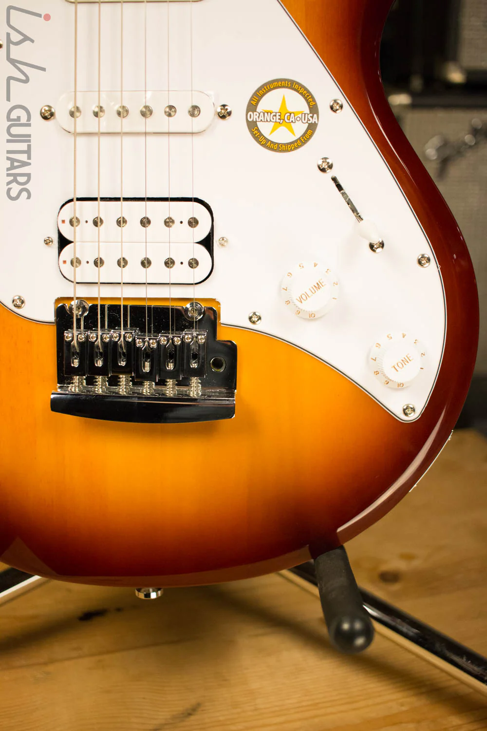 Sterling by Music Man Silo3 Silhouette Electric Guitar Tobacco Sunburst - Image 4