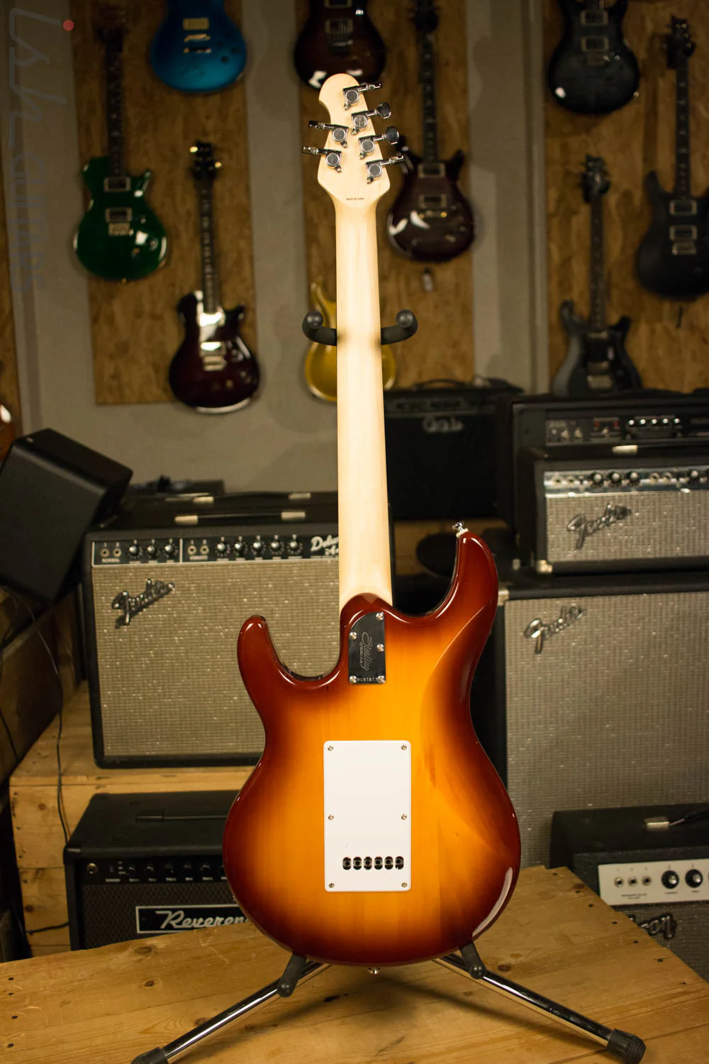 Sterling by Music Man Silo3 Silhouette Electric Guitar Tobacco Sunburst - Image 8