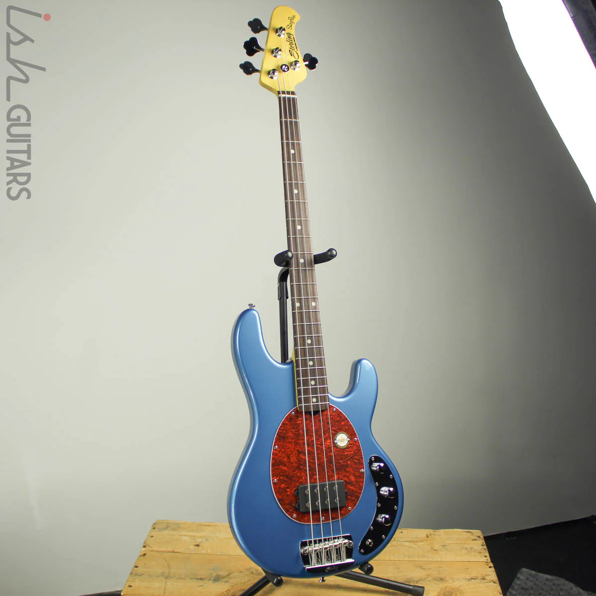Sterling by Music Man StingRay Ray24CA Toluca Lake Blue - Image 2