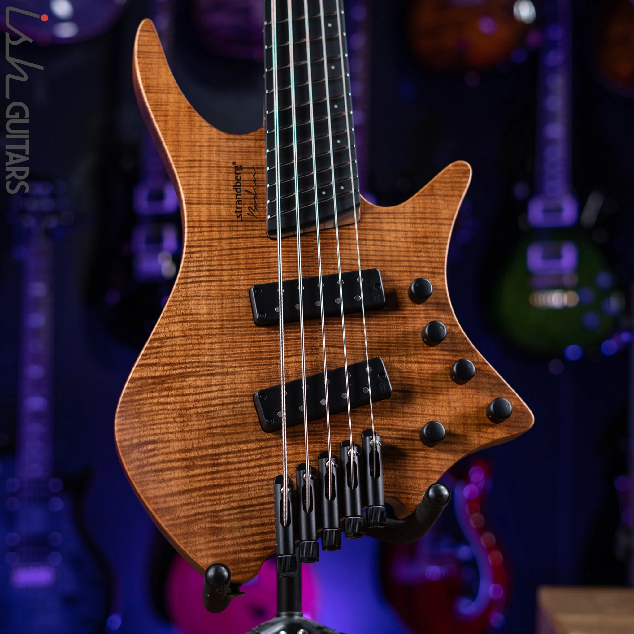 Strandberg Boden Bass Prog 5 Richlite Fretboard Brown