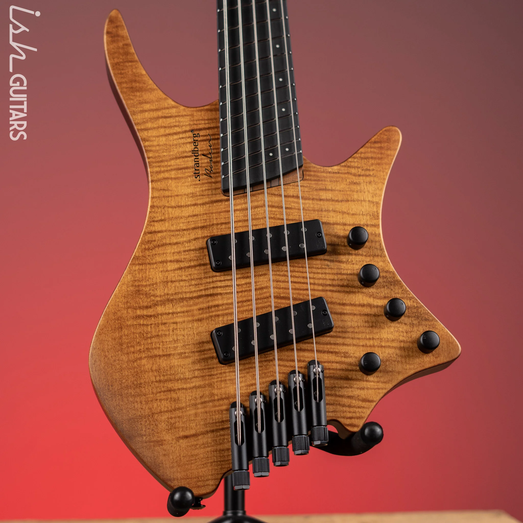 Strandberg Boden Bass Prog 5 Richlite Fretboard Brown