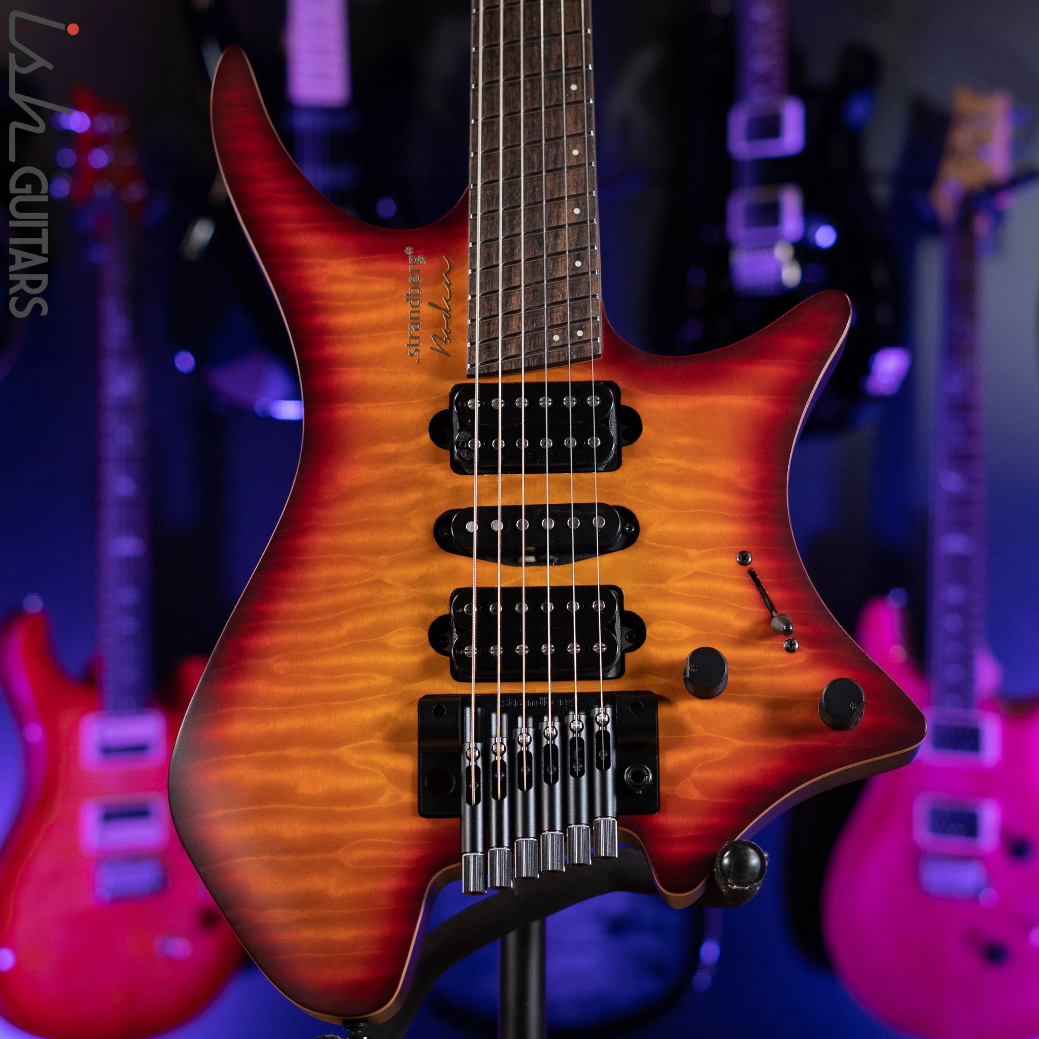 Strandberg Boden Fusion NX 6 Bonfire Red Satin