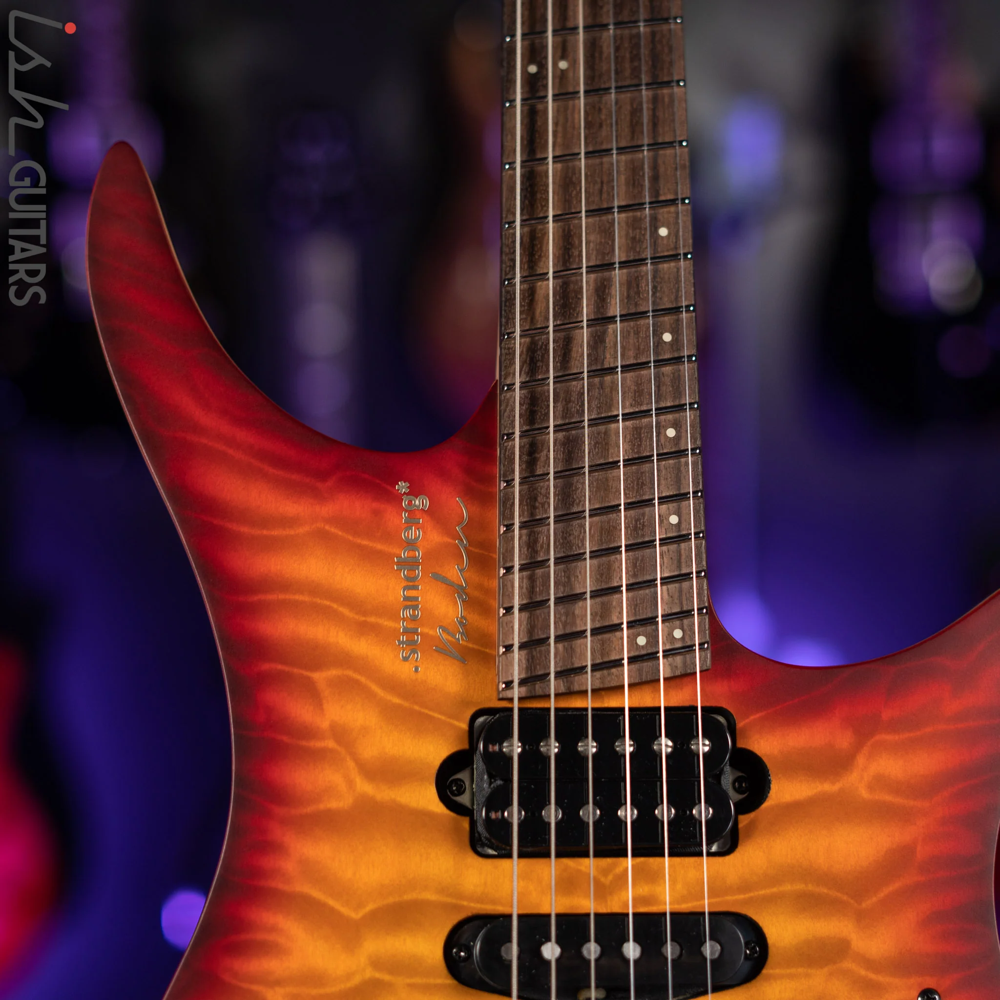 Strandberg Boden Fusion NX 6 Bonfire Red Satin - Image 3