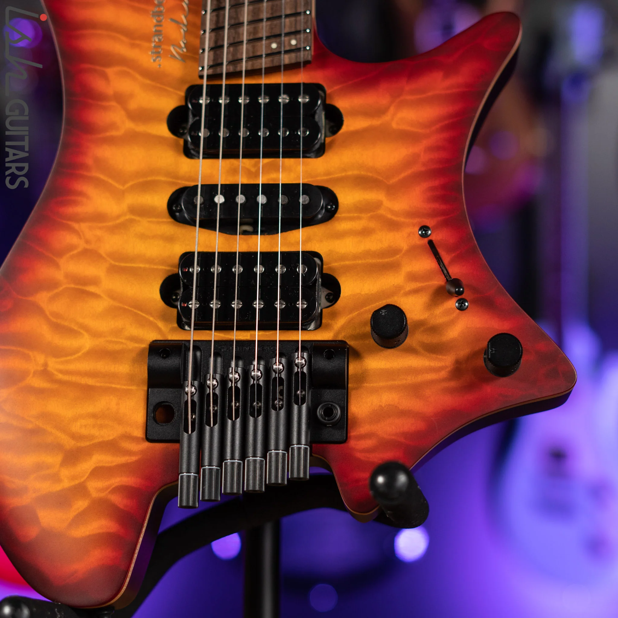 Strandberg Boden Fusion NX 6 Bonfire Red Satin - Image 4