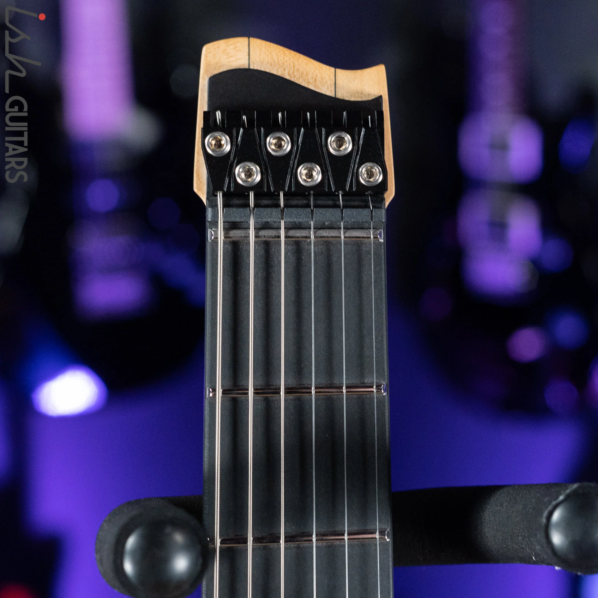 Strandberg Boden Metal NX 6 Multiscale Headless Guitar Black Granite Demo - Image 5