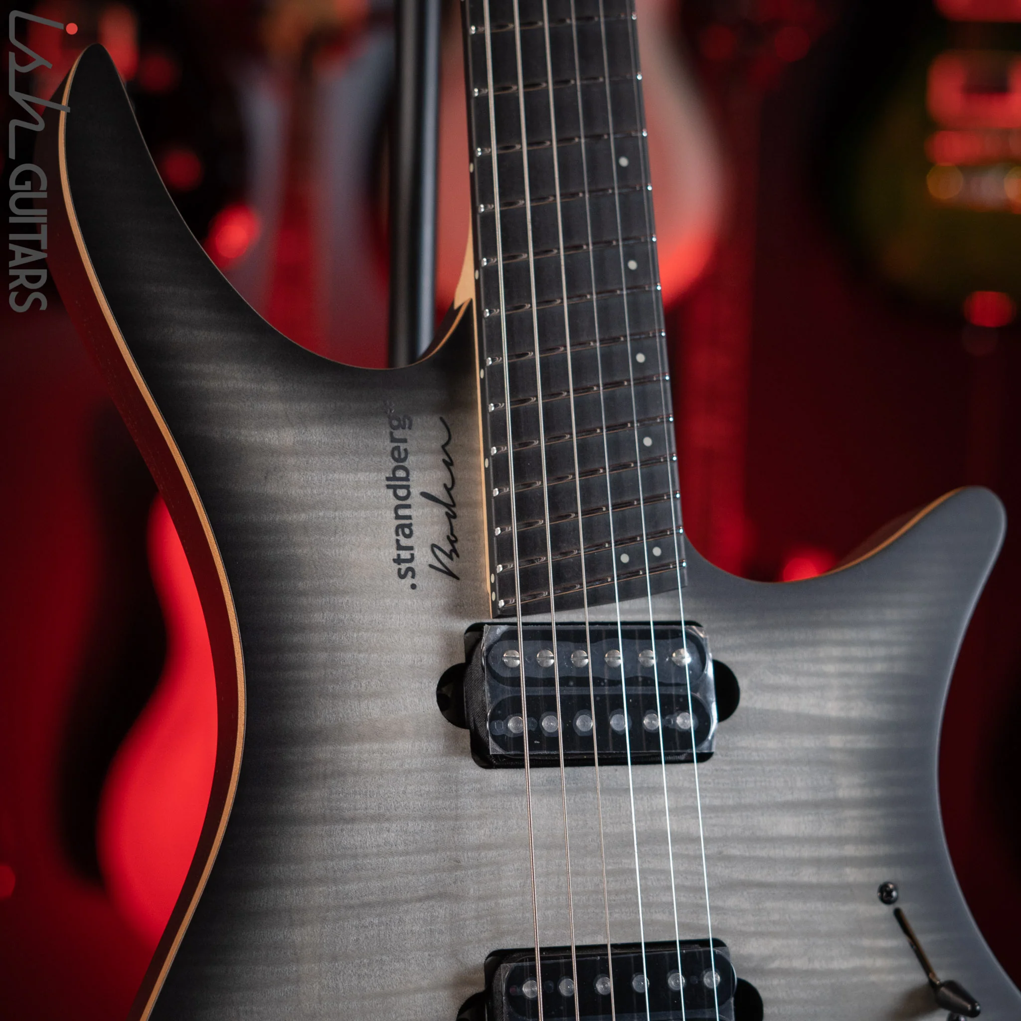 Strandberg Boden Prog NX 6 Charcoal Black Satin - Image 3