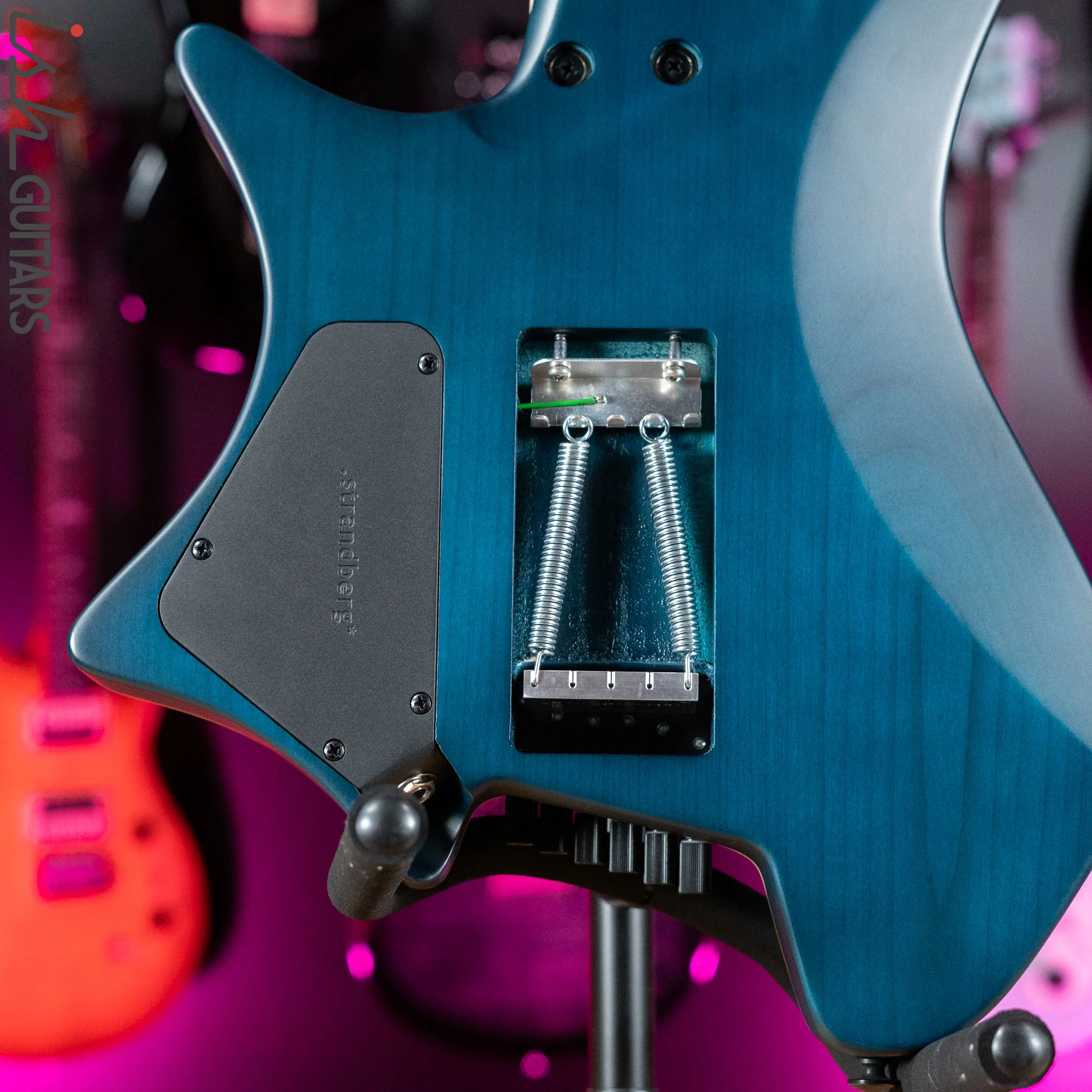 Strandberg Boden Standard NX 6 Multiscale Headless Guitar Tremolo Blue - Image 9