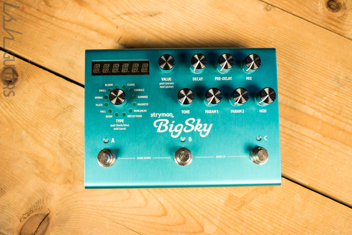 Strymon Big Sky Multidimensional Reverberator Pedal