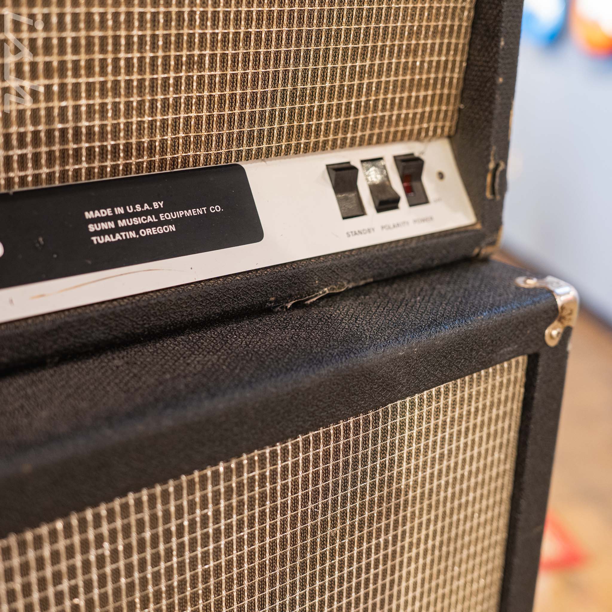 Sunn 2000s Bass Amp Head & Sunn Bass Cabinet - Image 19