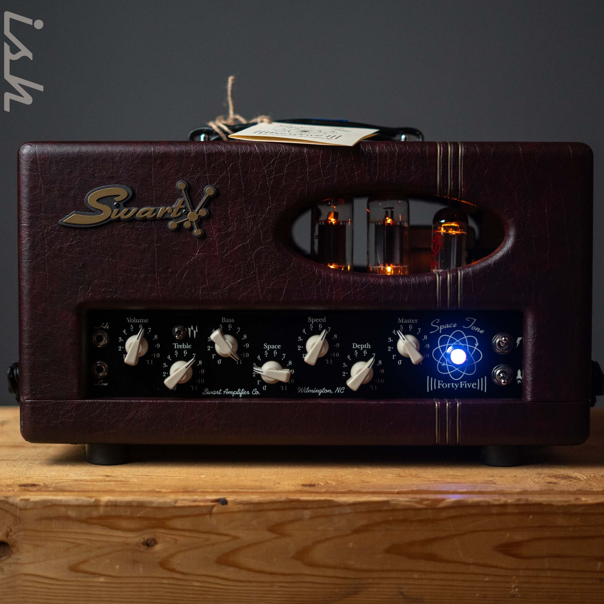 Swart Space Tone ST-45 45W Guitar Amp Head Wine Taurus - Image 4