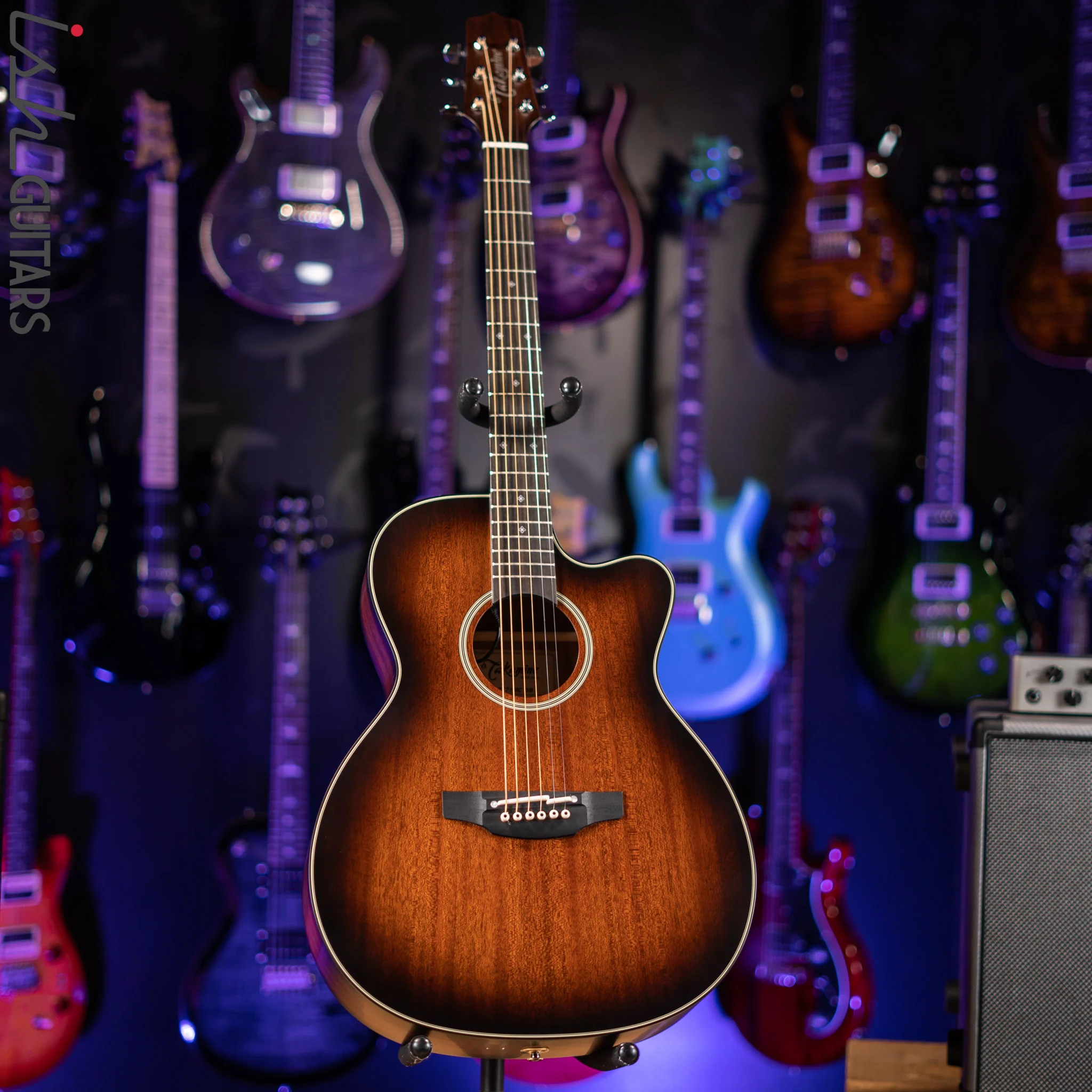 Takamine CP771MCSB Acoustic Electric Guitar Shadow Burst Satin - Image 2