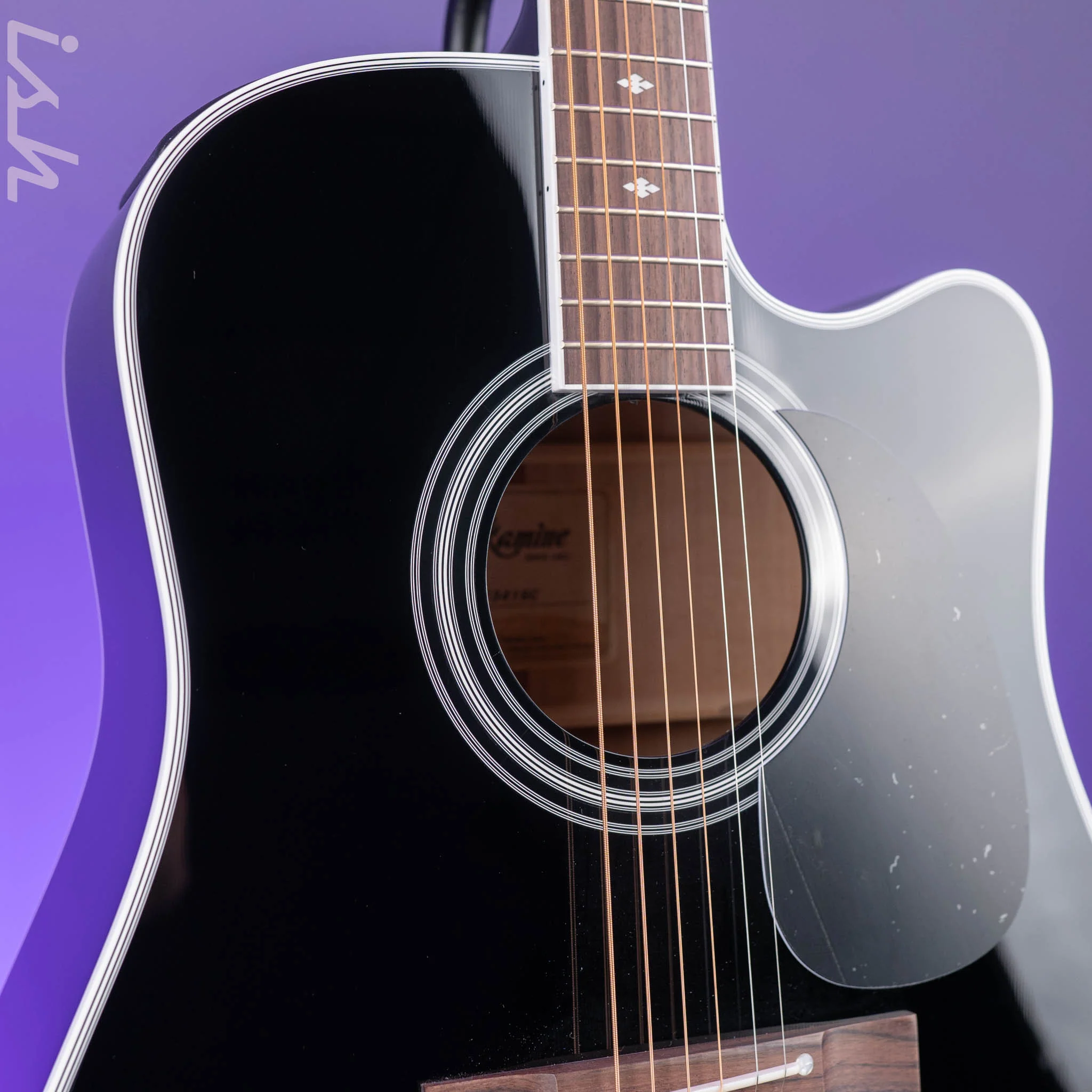 Takamine EF341SC Dreadnought Cutaway Acoustic-Electric Guitar Demo - Image 3
