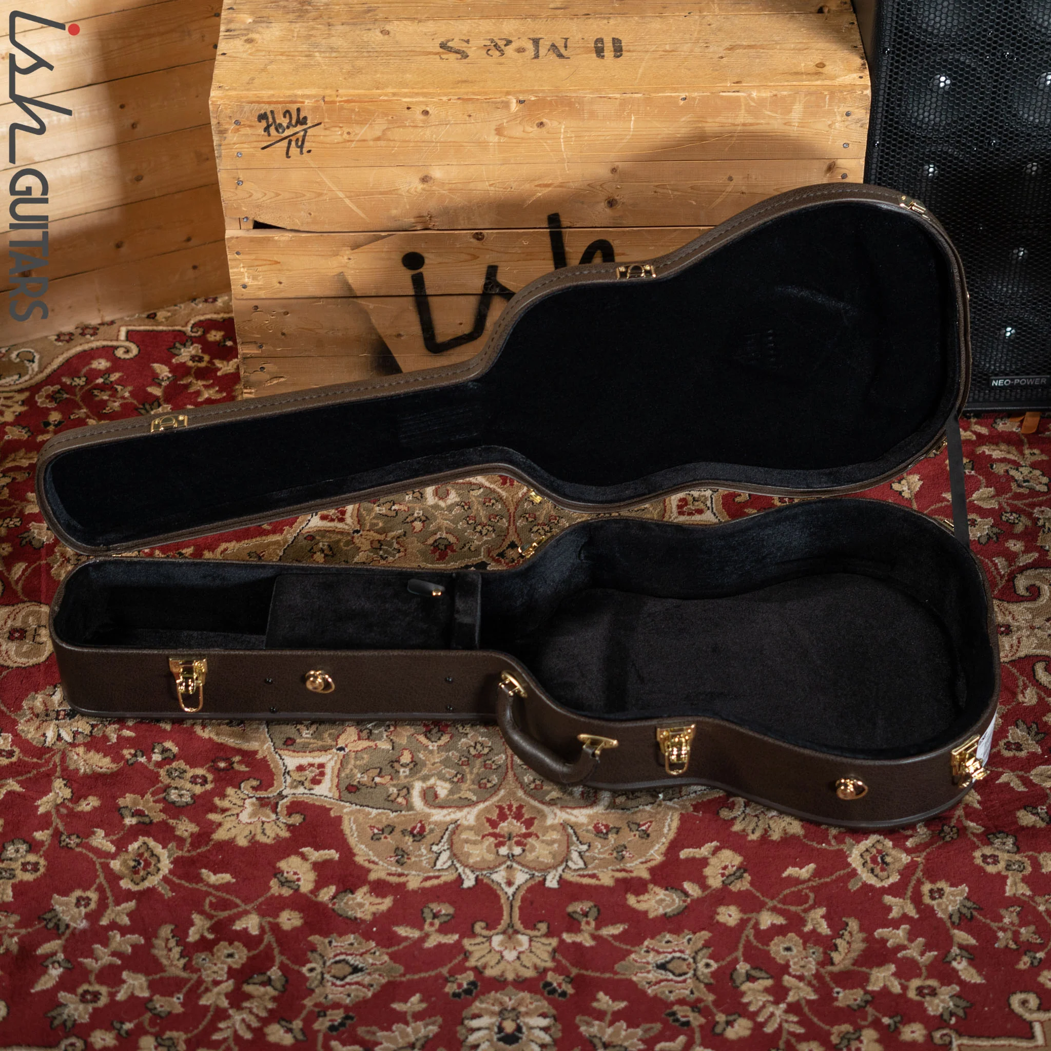 Takamine EF450C-TT Acoustic Electric Guitar Brown Sunburst Demo - Image 12