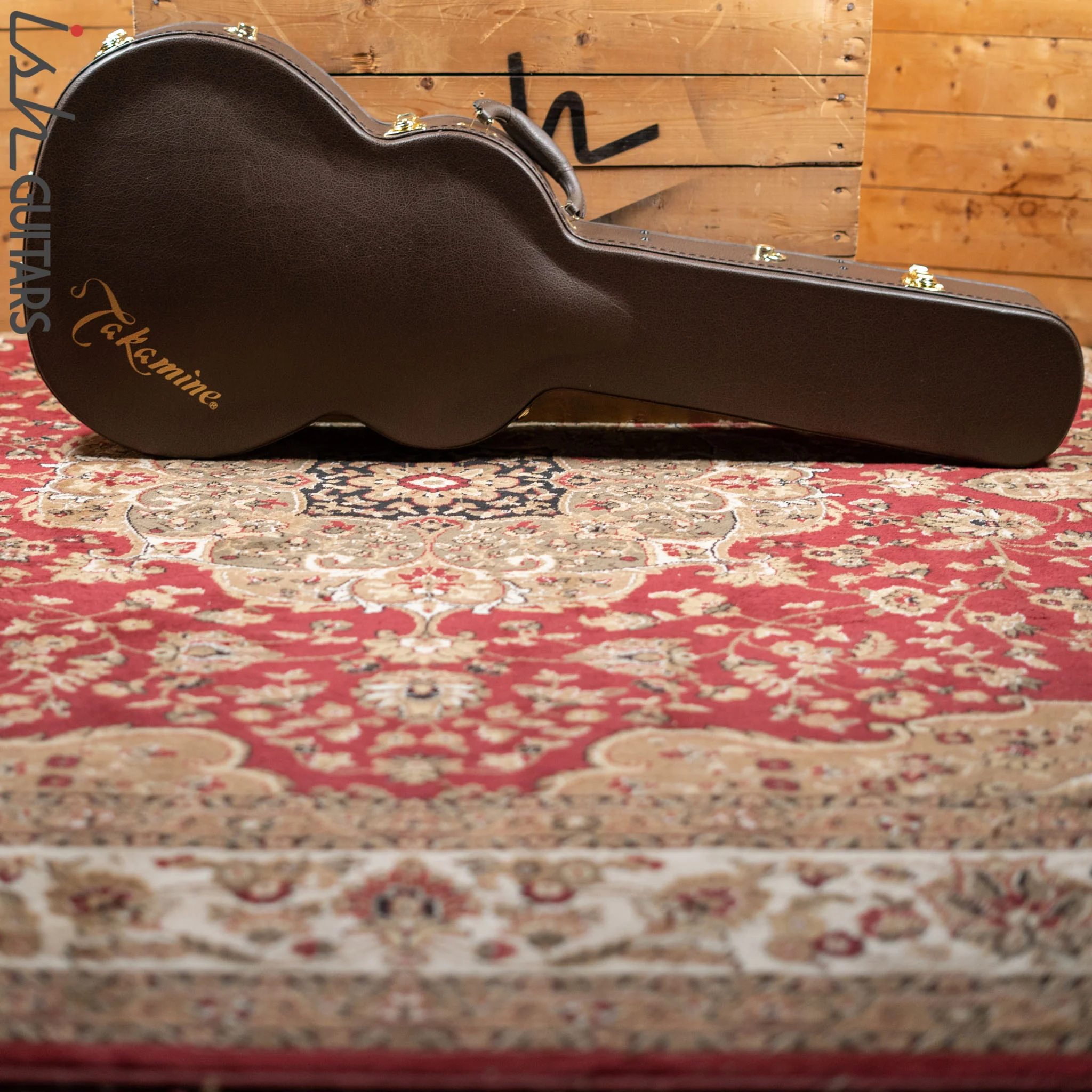 Takamine EF75M-TT Natural Solid Thermal Spruce Acoustic-Electric Guitar - Image 13