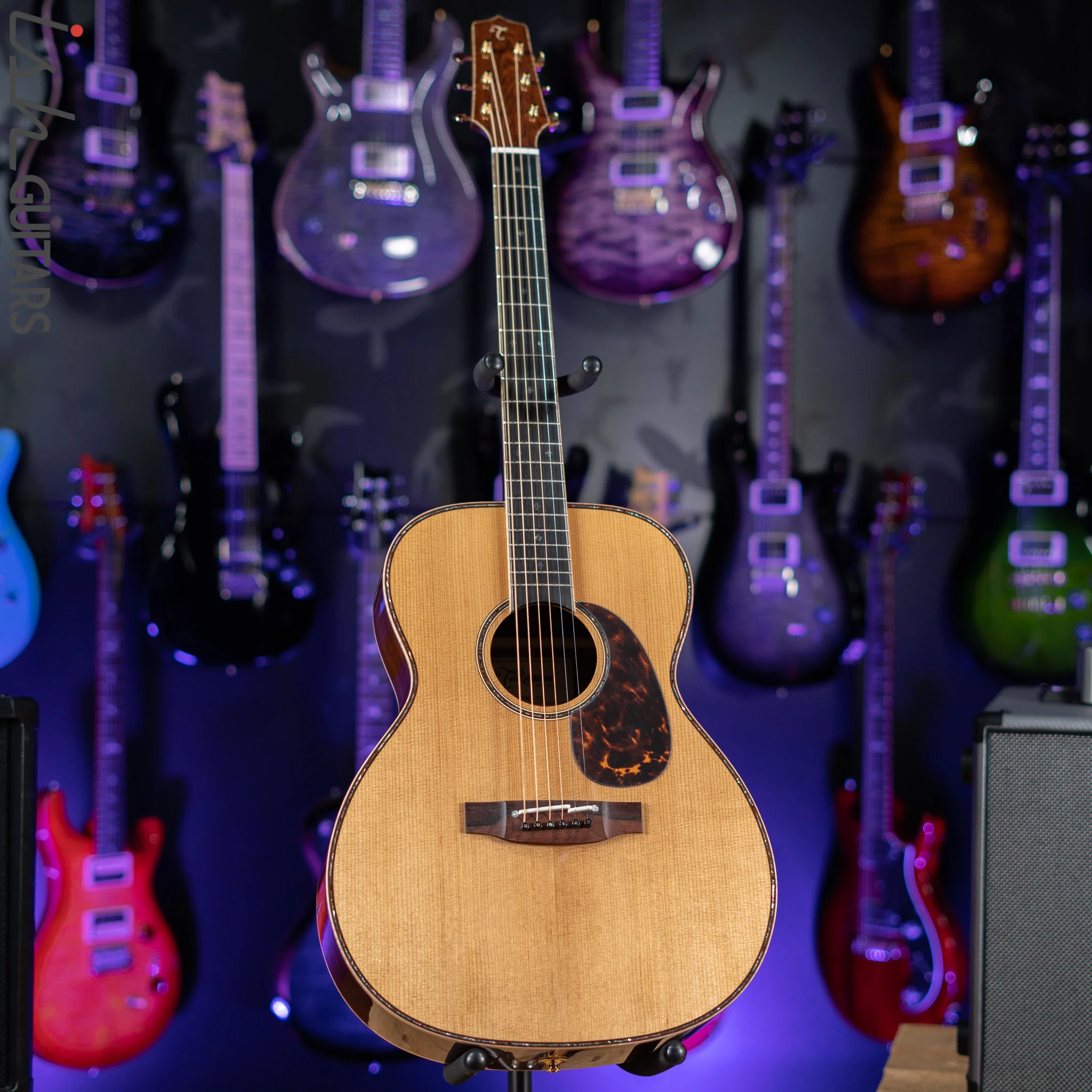 Takamine EF75M-TT Natural Solid Thermal Spruce Acoustic-Electric Guitar - Image 3