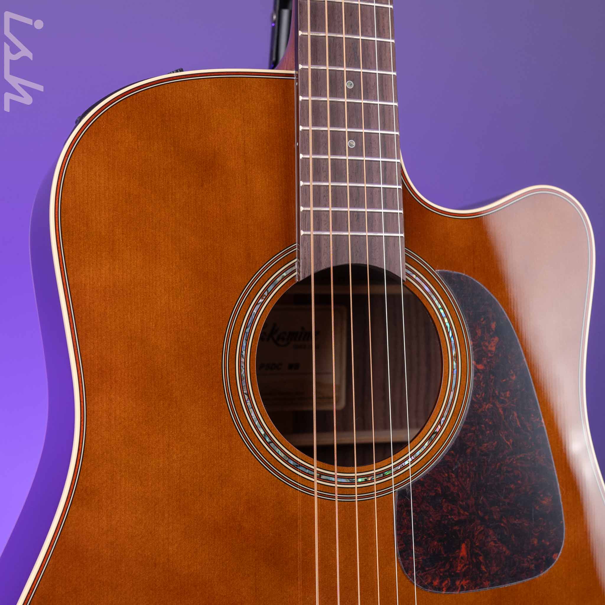 Takamine P5DC-WB Dreadnought Acoustic-Electric Guitar Demo - Image 4
