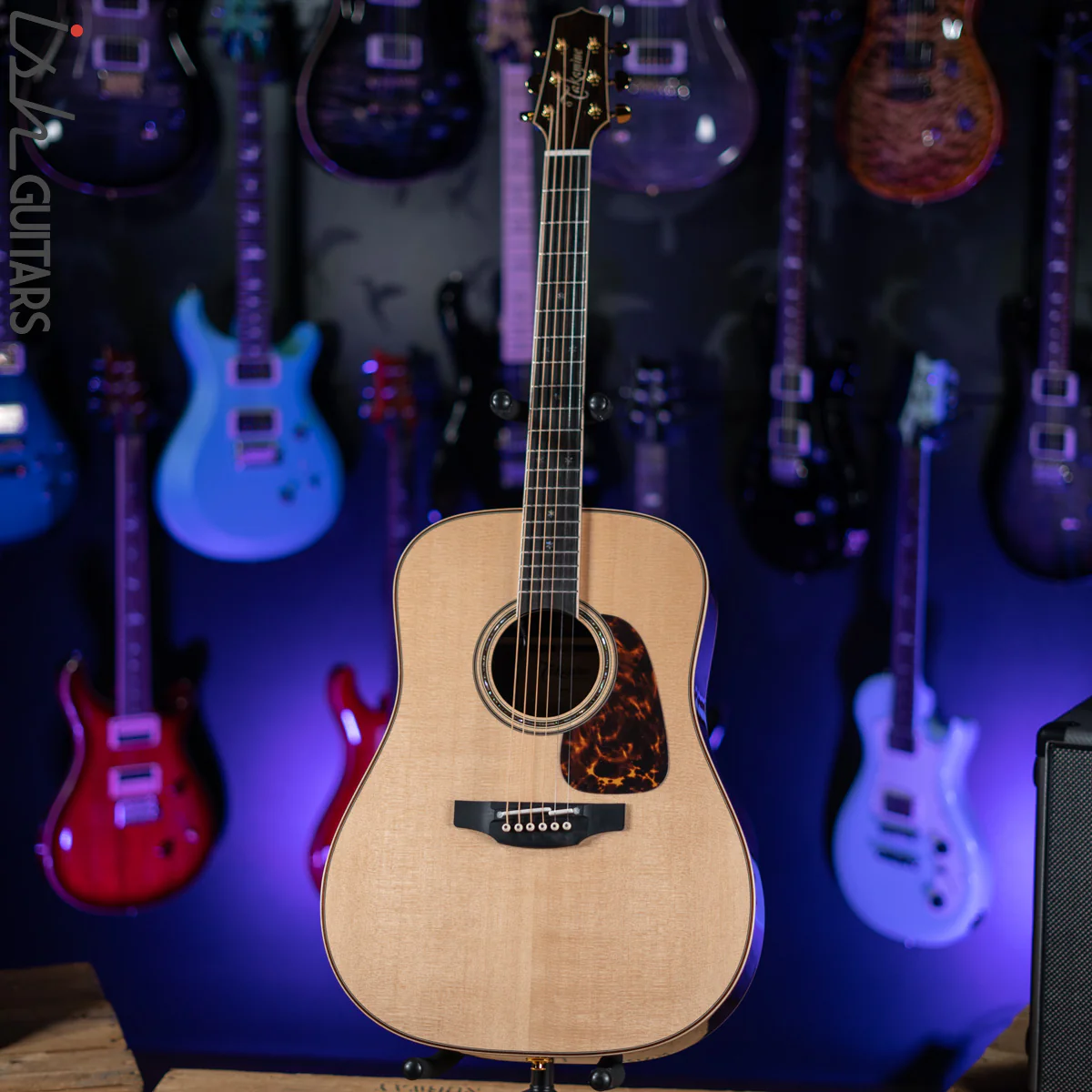 Takamine P7D Acoustic Electric Guitar Natural - Image 3