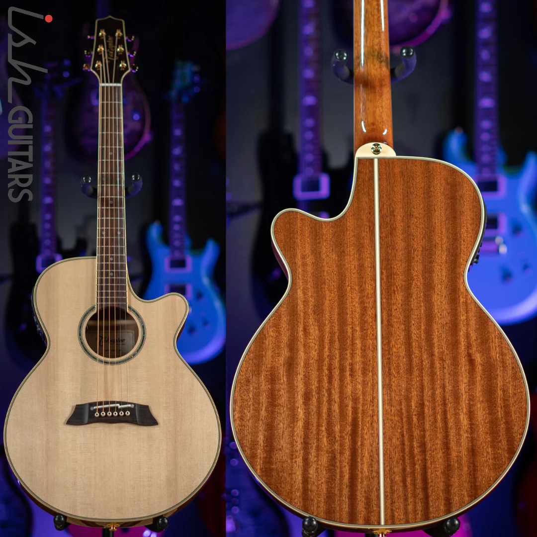 Takamine TSP138C-N Thinline Acoustic-Electric Guitar Natural