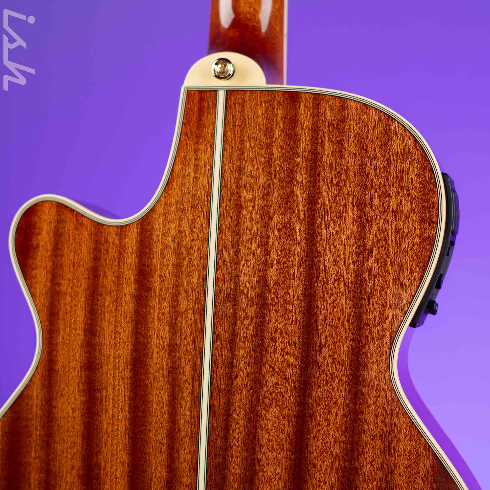 Takamine TSP138C Thinline Acoustic-Electric Guitar Natural - Image 9