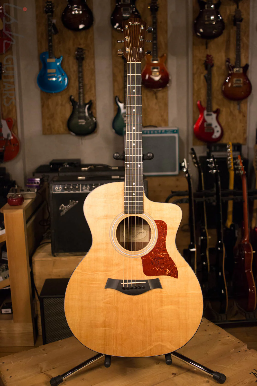 Taylor 114CE Grand Auditorium Acoustic-Electric Guitar - Image 2