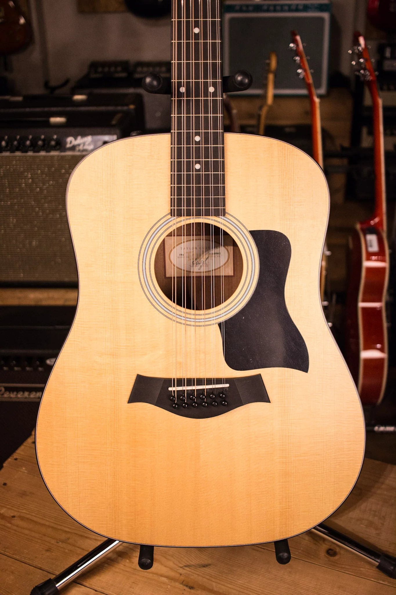 Taylor 100 Series 150e Dreadnought 12-String Acoustic-Electric Guitar Natural