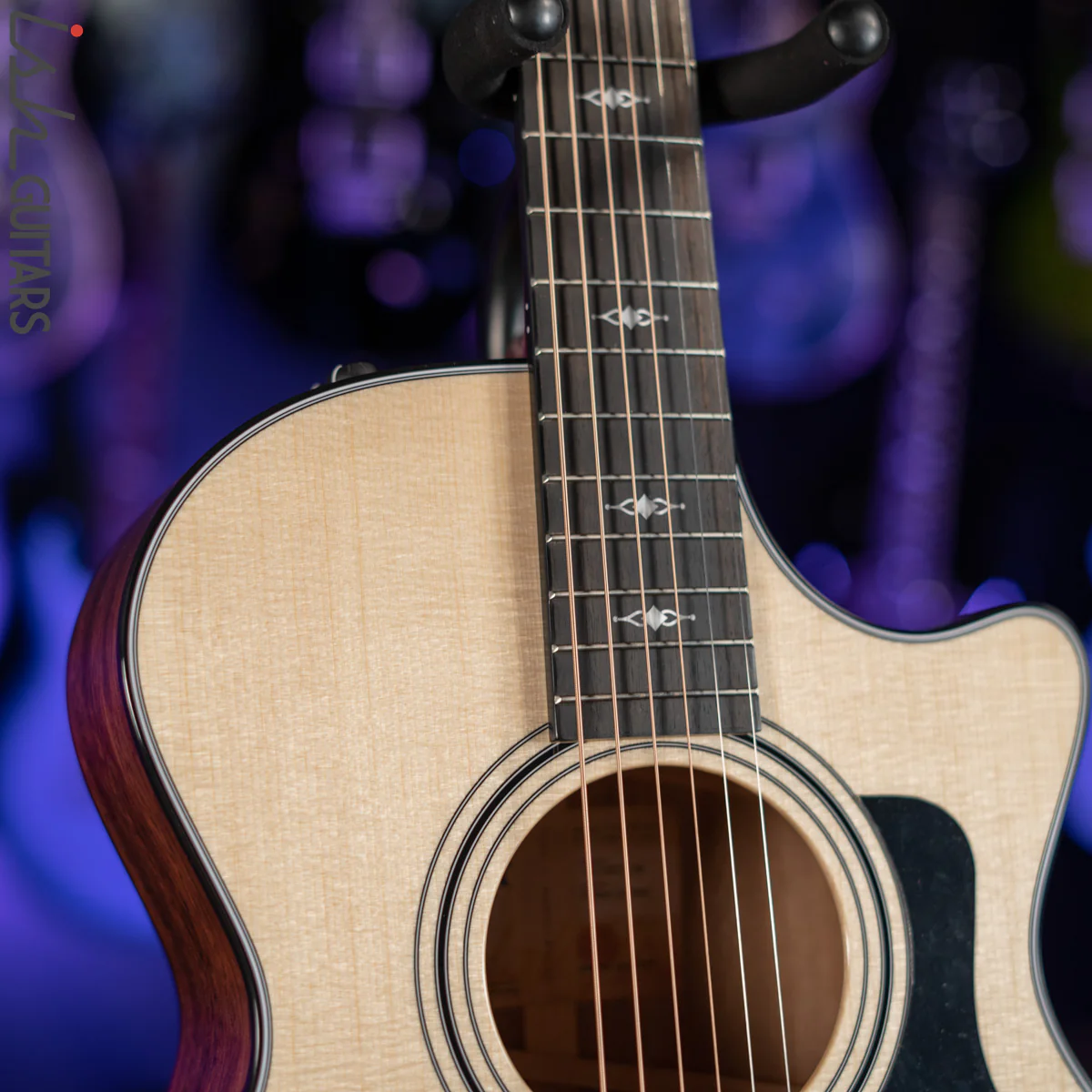 Taylor 312ce 12-Fret Acoustic Guitar Natural - Image 6