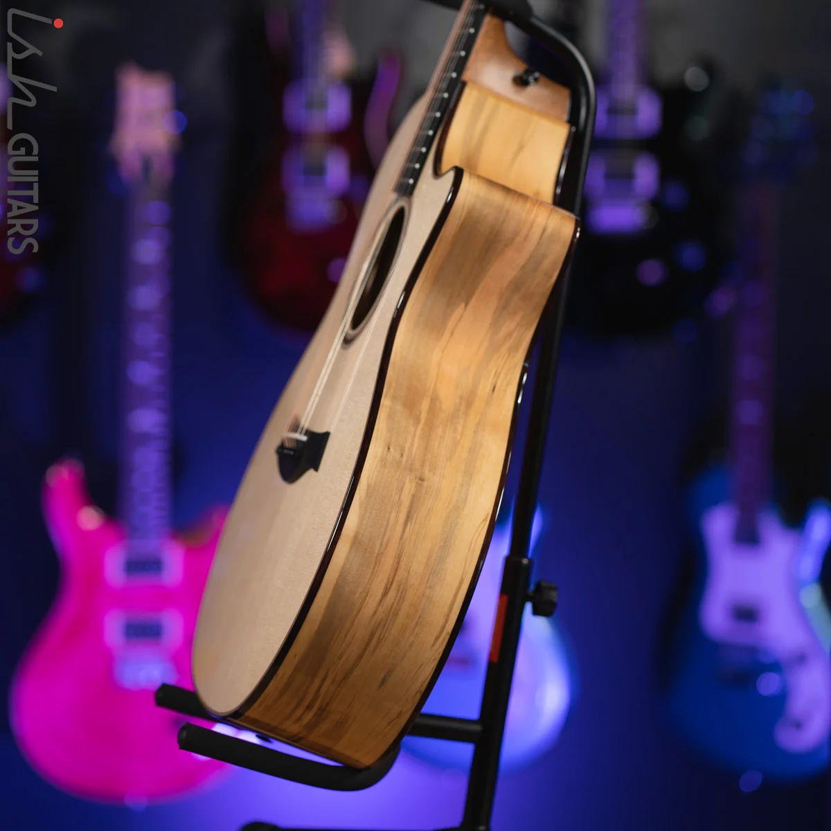Taylor 714ce LTD V-Class Blackheart Sassafras Lutz Spruce Natural - Image 9