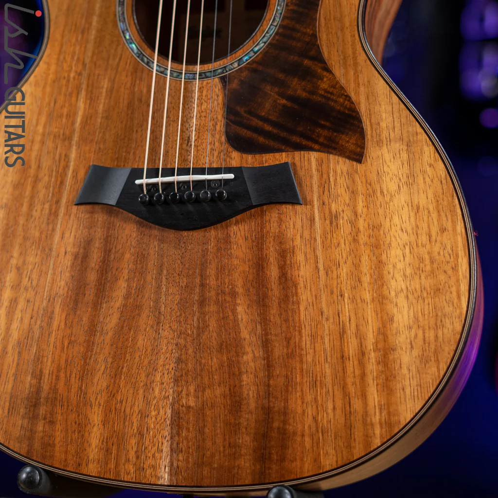 Taylor 724ce Acoustic-Electric Guitar Natural Hawaiian Koa - Image 4